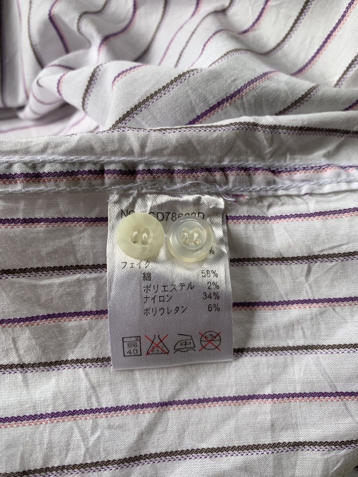 semanticdesign 2000s Semanticdesign Double Collar Button Shirt Size US L / EU 52-54 / 3 - 6 Thumbnail