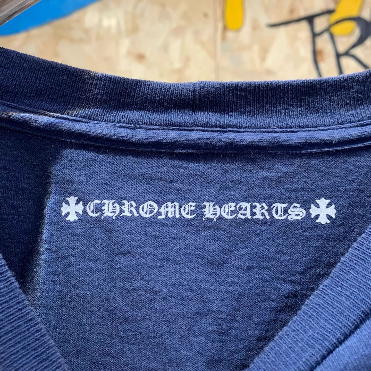 Chrome Hearts Chrome Hearts Navy Mattyboy Graffiti Longsleeve M Size US M / EU 48-50 / 2 - 2 Thumbnail