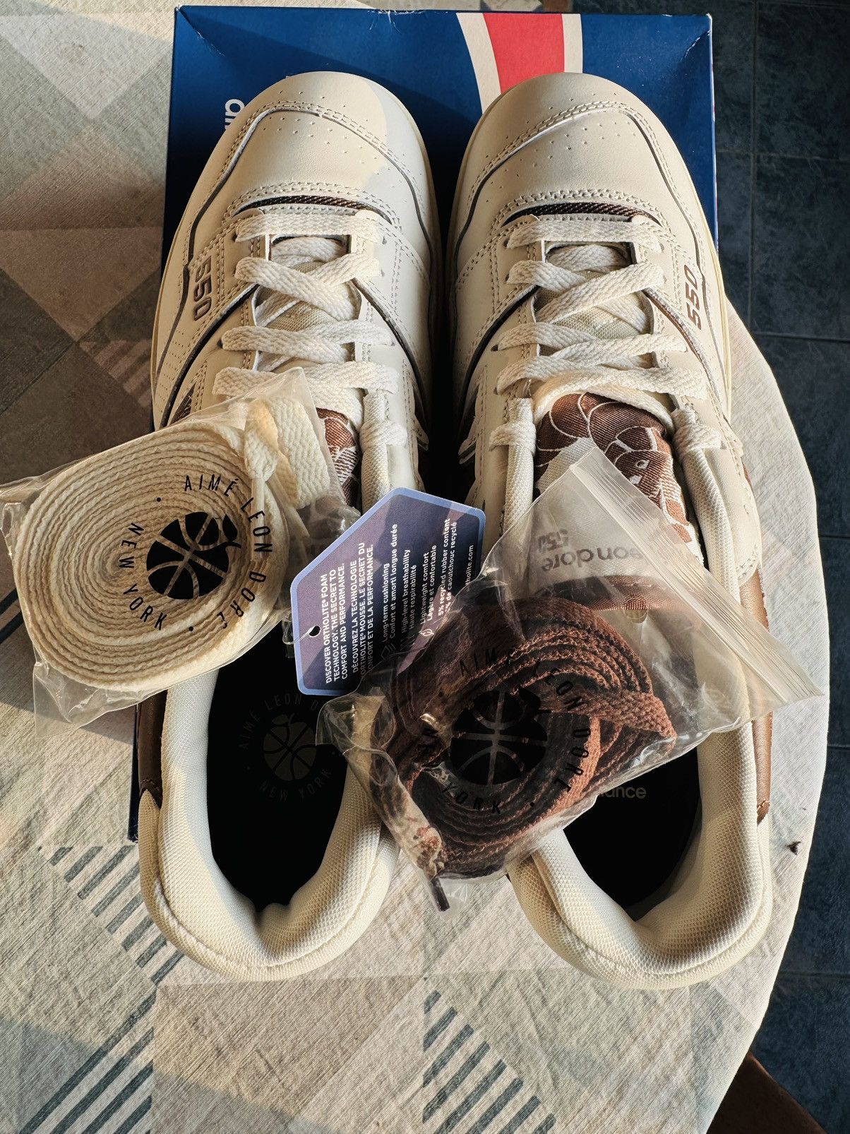 Aime Leon Dore × New Balance New Balance x Aime Leon Dore 550 Brown Size US 10.5 / EU 43-44 - 12 Thumbnail