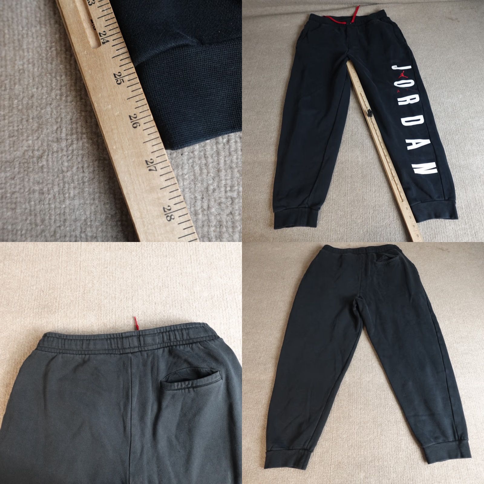 Jordan Brand Jordan Mens Pants Medium Black Joggers Jumpman Air Fleece CJ9469-010 Size 32" / US 10 / IT 46 - 8 Thumbnail