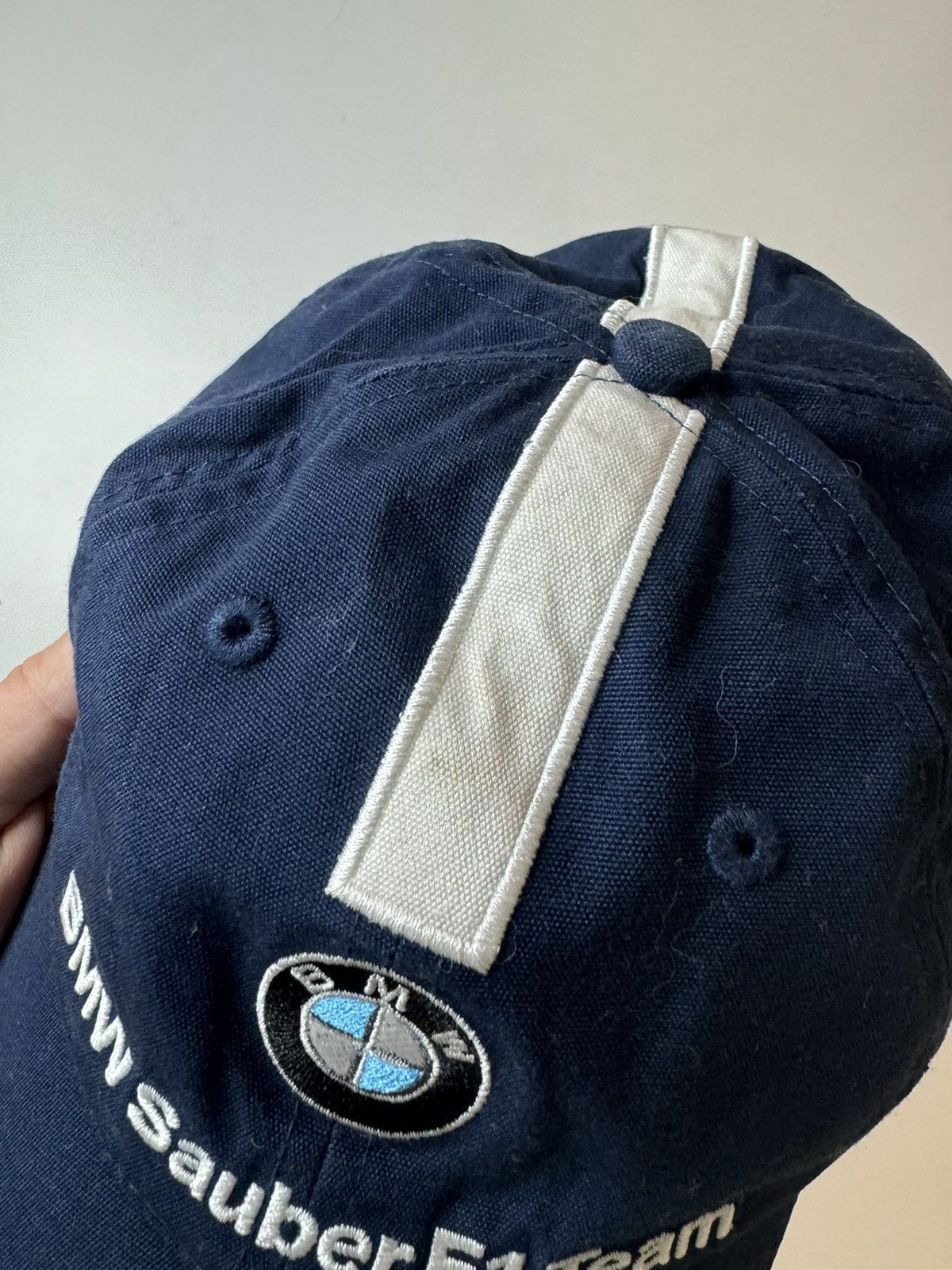 BMW Bmw Sauber F1 team vintage cap hat Size ONE SIZE - 3 Thumbnail