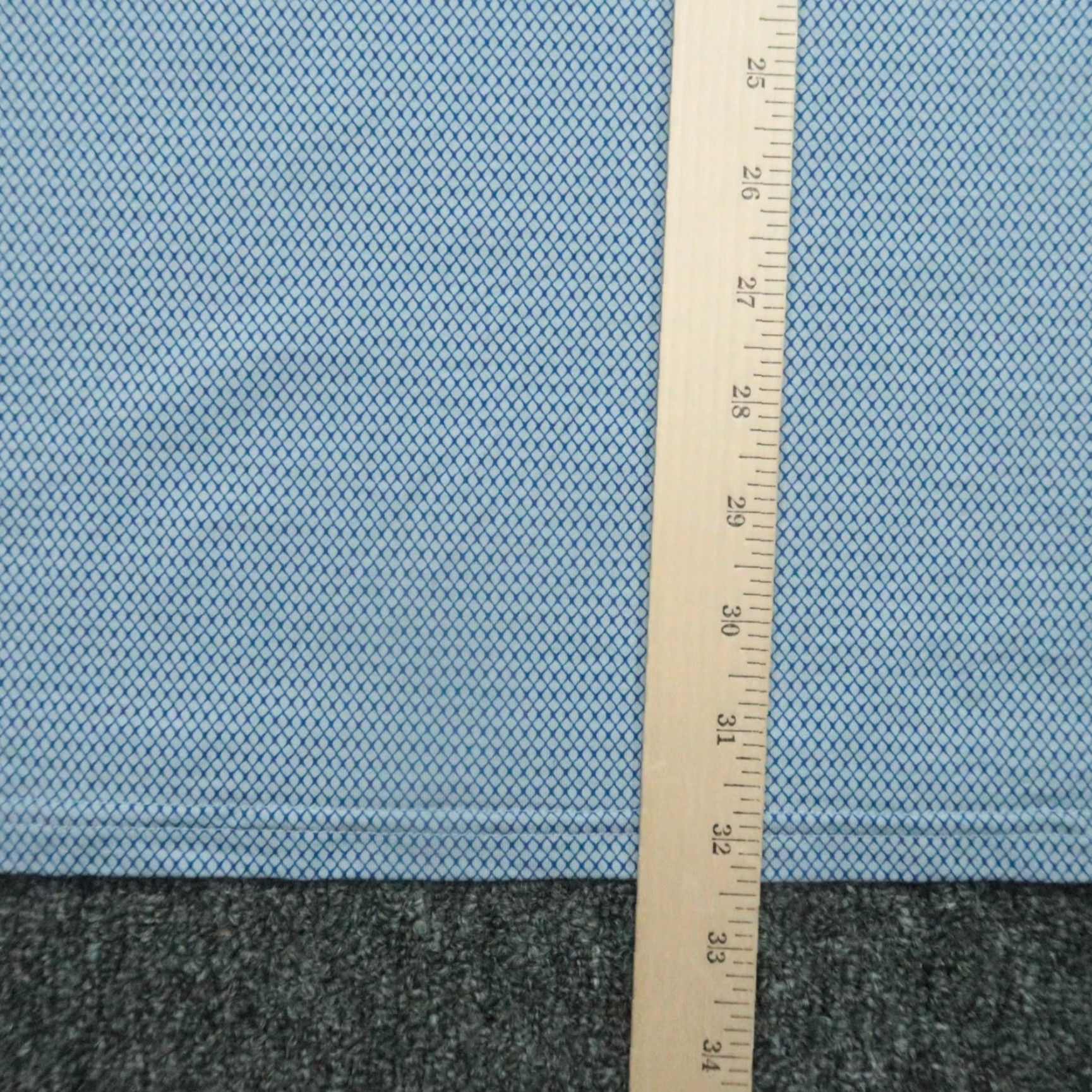 Vintage Buttercloth Shirt Mens 3XL Blue Polo Short Sleeve Regular Fit Cotton Size US XXL / EU 58 / 5 - 7 Thumbnail