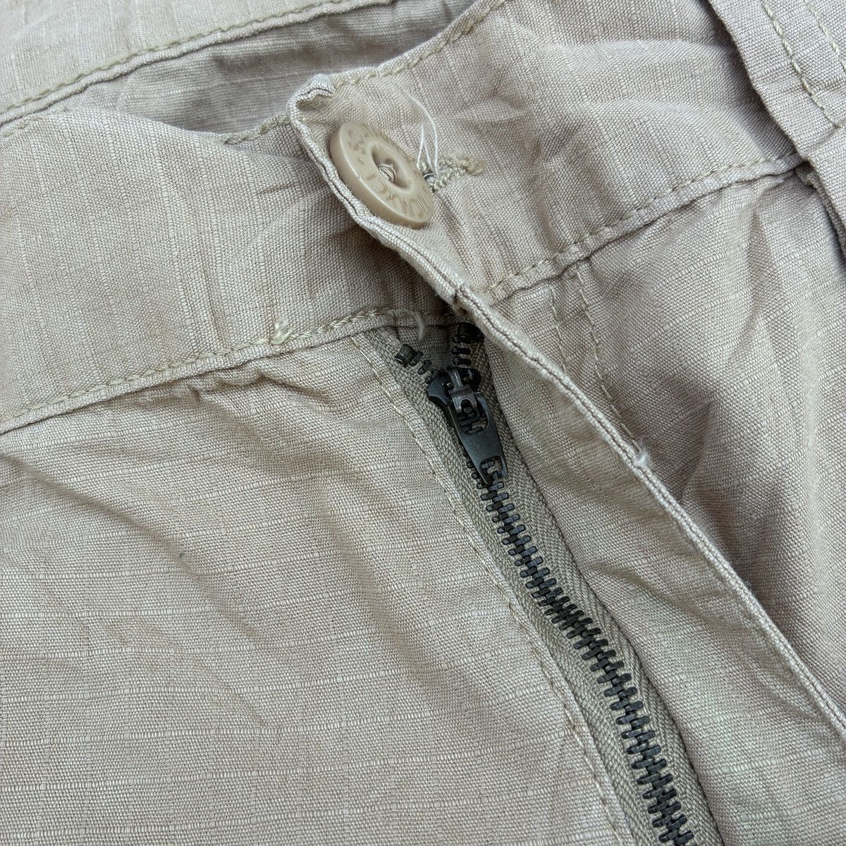 Southpole Southpole Cargo Khaki Rip Stop Shorts Size US 42 / EU 58 - 6 Thumbnail