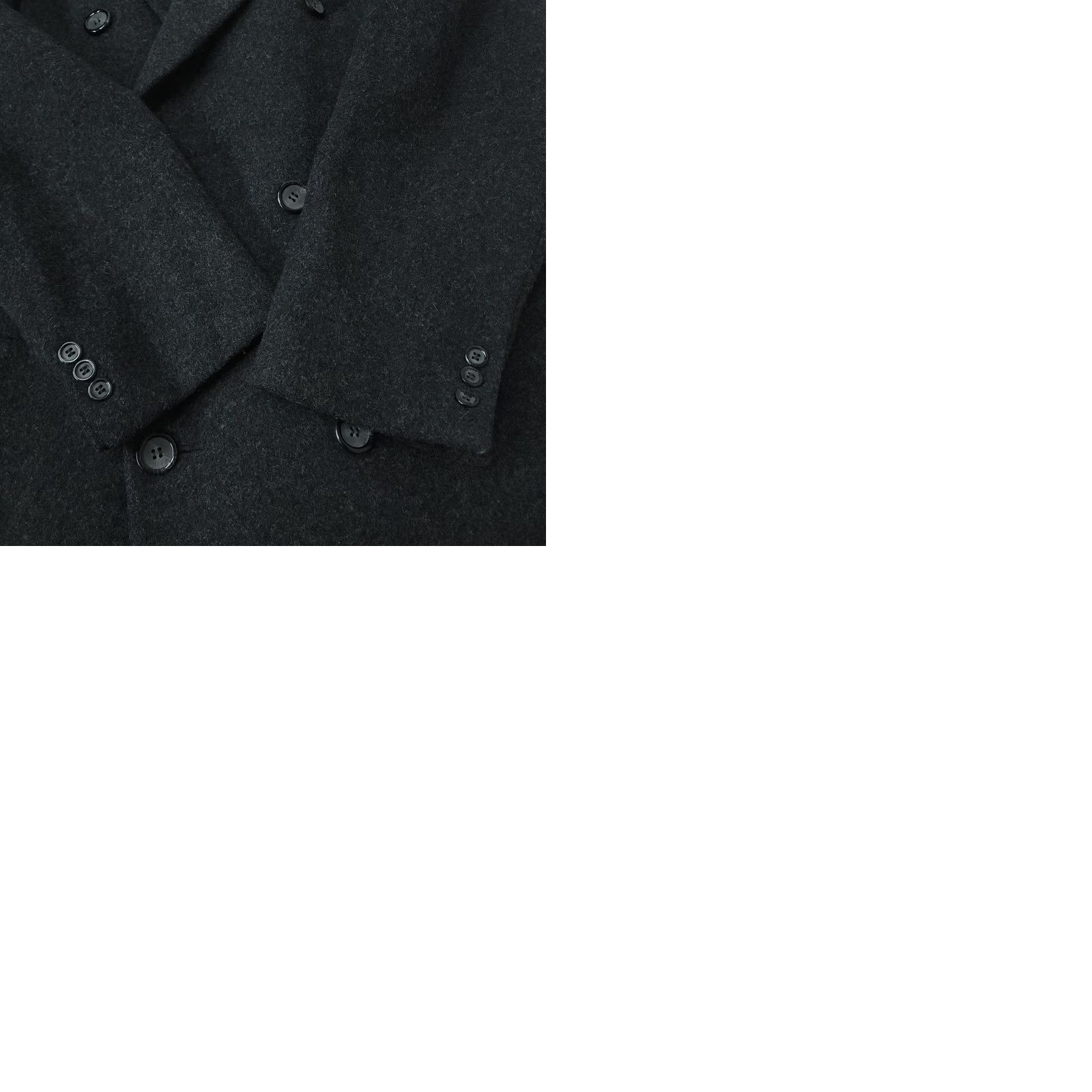 Doublet VINTAGE Traditionalist Mens Coat Trench Coat Gray 44 Long Double Breasted Lined Wool Size US S / EU 44-46 / 1 - 10 Thumbnail