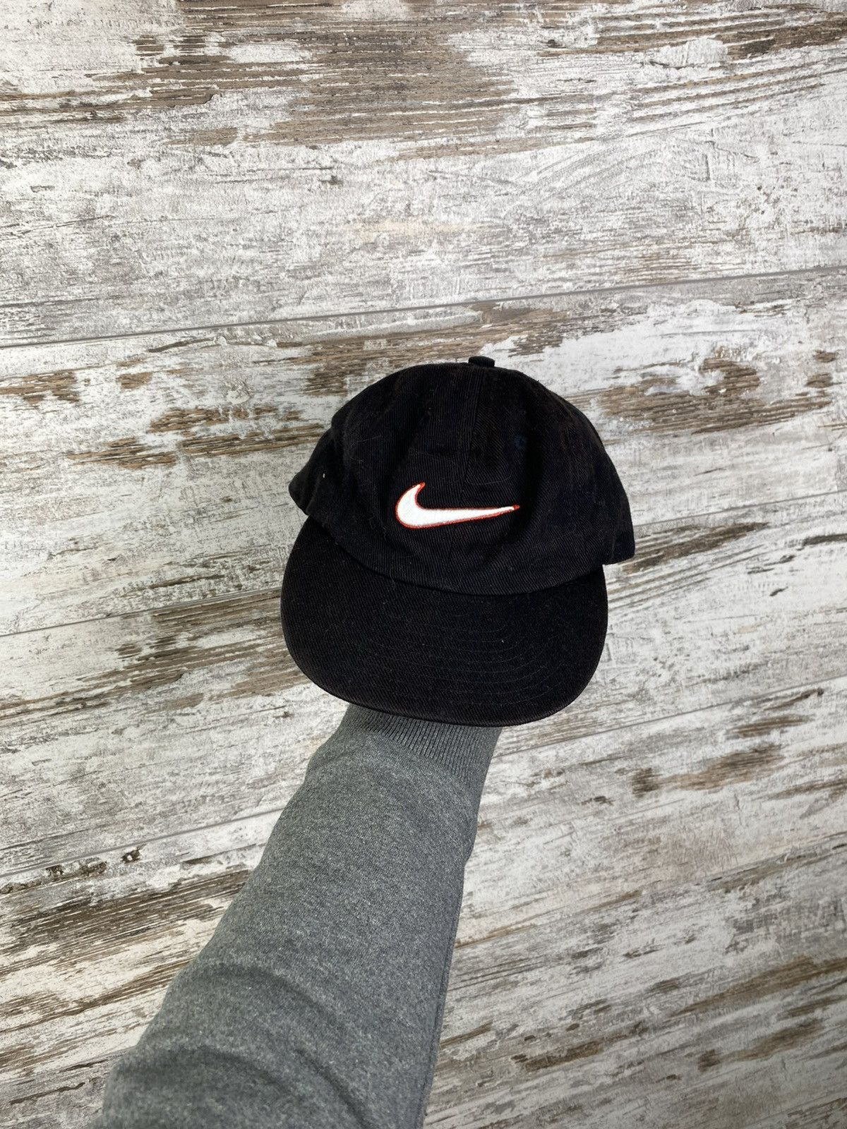 Nike × Vintage Mens Vintage Nike big logo hats cap hat y2k rare swoosh acg Size ONE SIZE - 1 Thumbnail