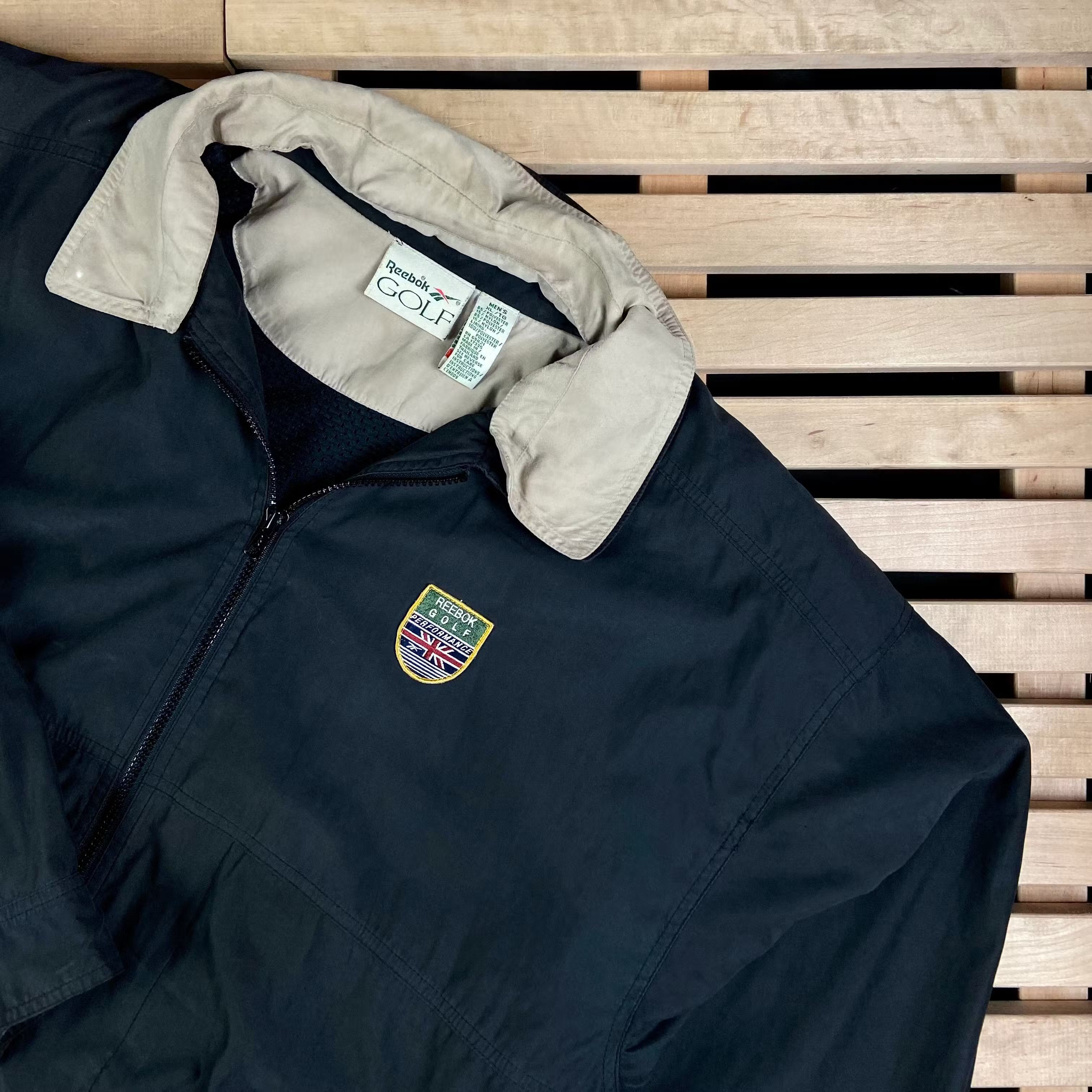 Reebok × Vintage Mens Bomber Jacket Reebok Golf Vintage Size XL Size US XL / EU 56 / 4 - 2 Thumbnail