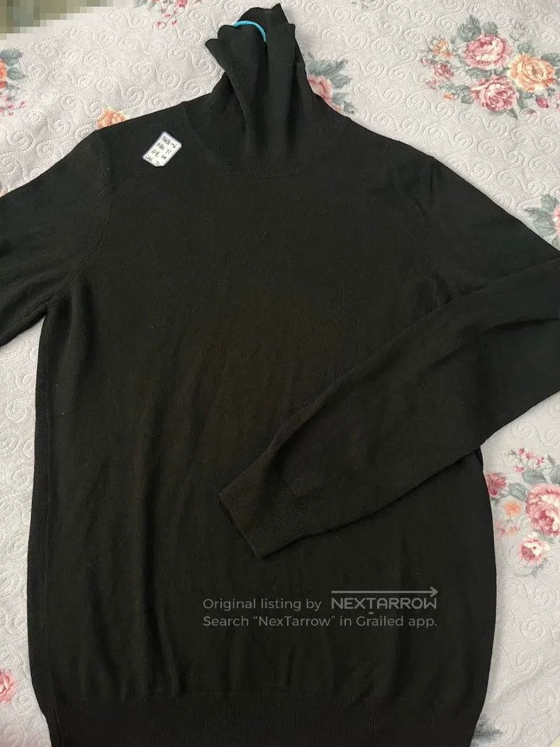 The Row The Row size 50 Men's turtleneck black cashmere sweater Size US L / EU 52-54 / 3 - 1 Thumbnail