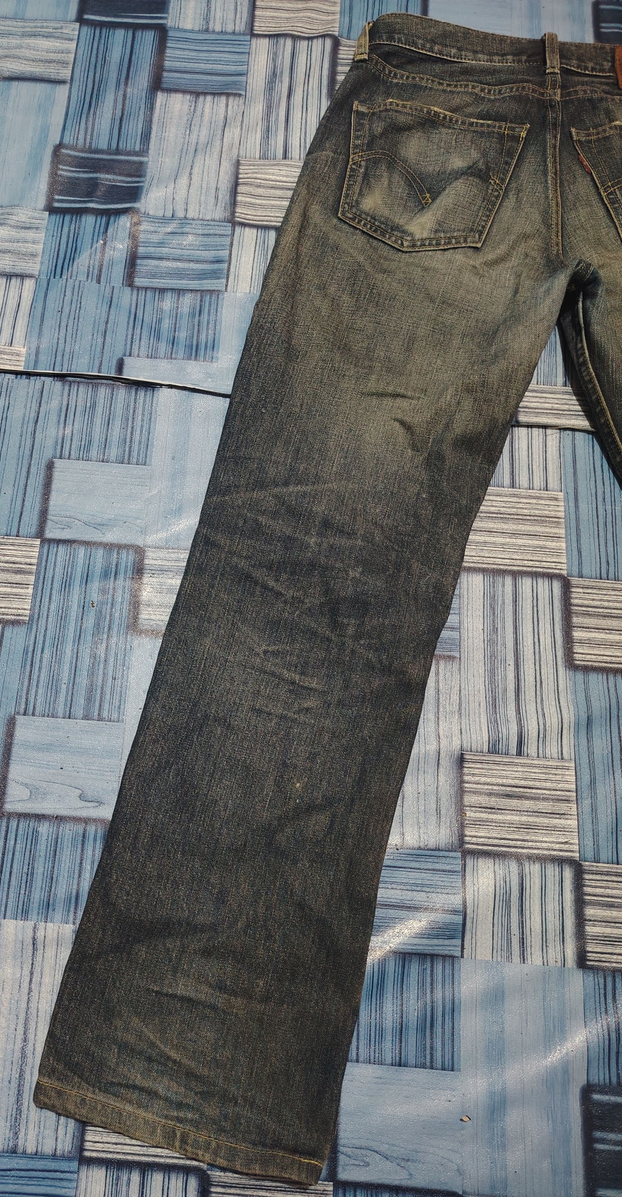 Levi's Vtg Levis 502 Distressed Jeans Size US 29 - 14 Thumbnail