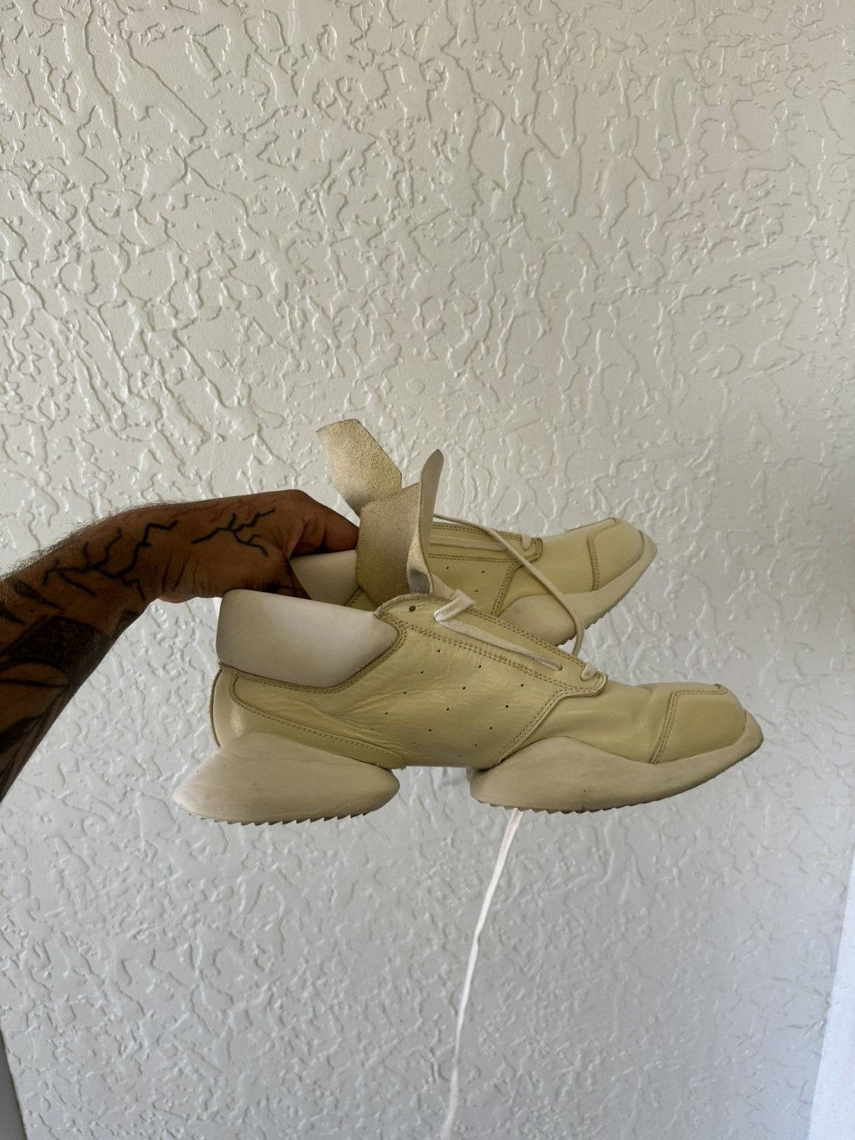 Rick Owens Rick Owens X adidas runner Size US 9 / EU 42 - 12 Thumbnail