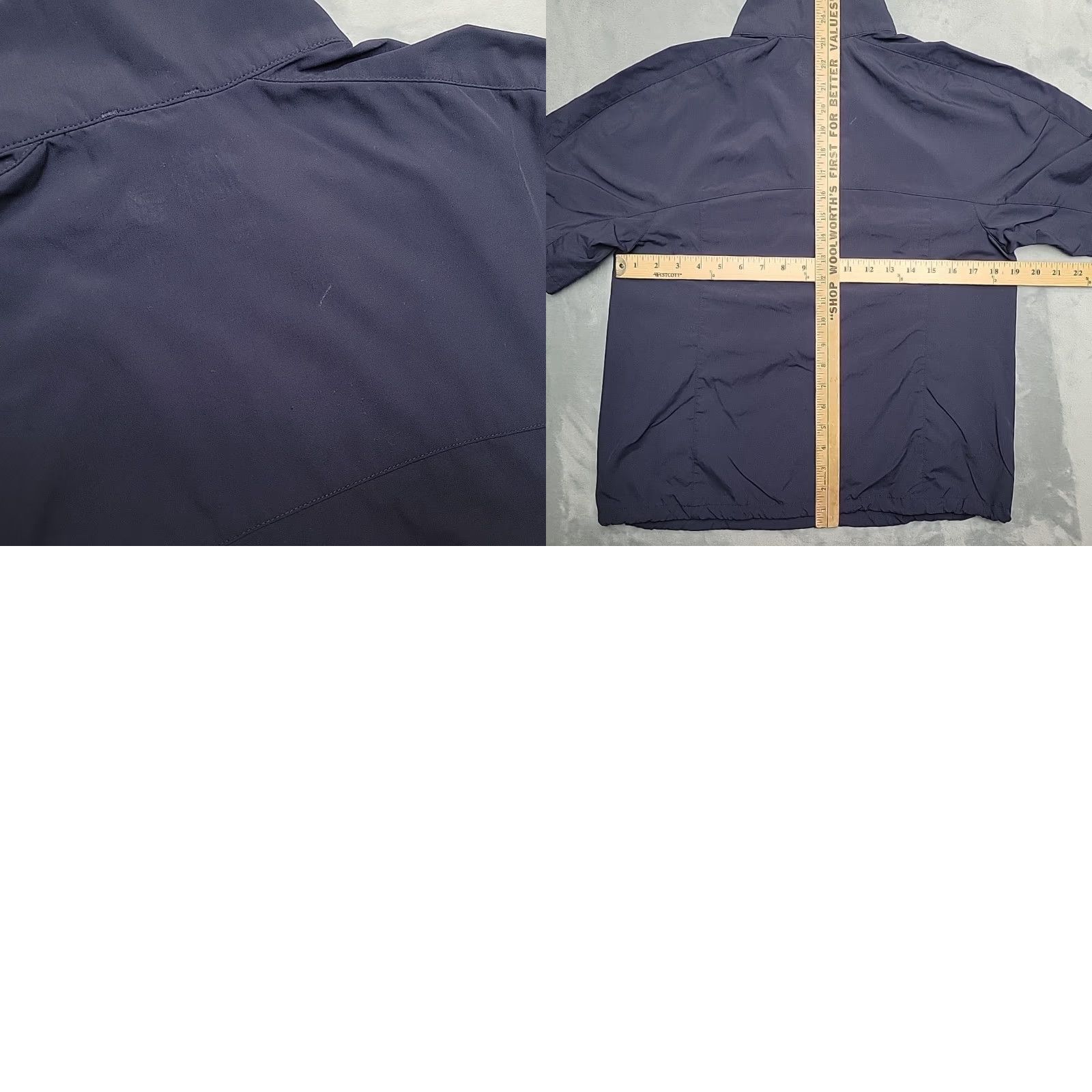 Mountain Hardwear VINTAGE Mountain Hardwear Shirt Womens Medium Navy 1/4 Zip Performance Stretch Hike Gorp Size M / US 6-8 / IT 42-44 - 8 Thumbnail