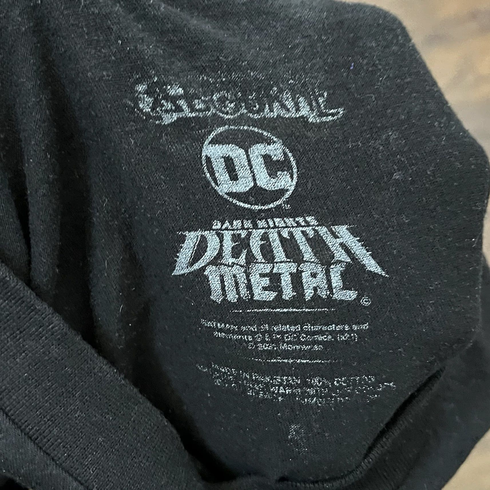 Vintage VINTAGE Ozzy Osbourne DC Comics T Shirt Mens Small Black Batman Metal Graphic Band Size US S / EU 44-46 / 1 - 5 Thumbnail