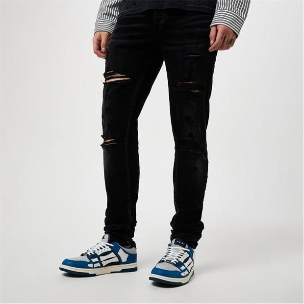 Amiri AMIRI Skeleton Low Top Sneakers Size US 8 / EU 41 - 2 Thumbnail