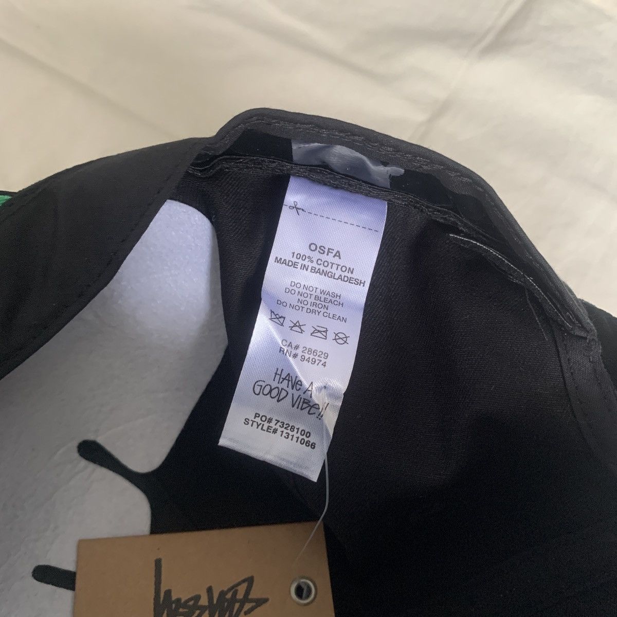 Stussy Stussy stu arch strapback cap Size ONE SIZE - 7 Thumbnail