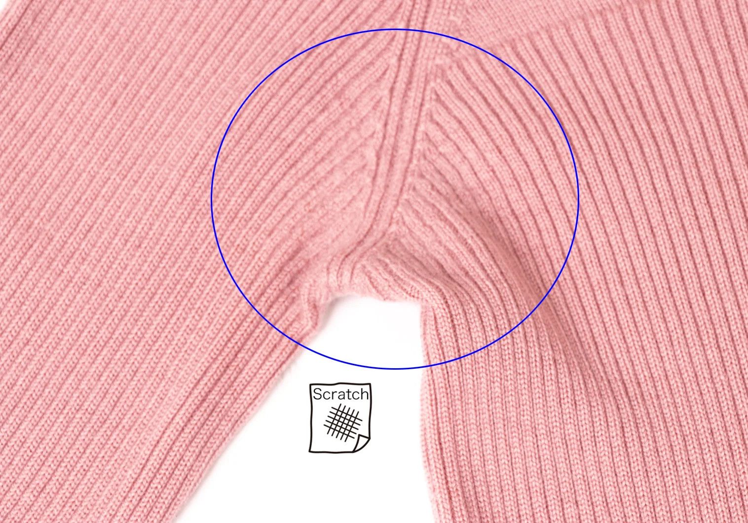 Jean Paul Gaultier Wool Ribbed Turtle Neck Knit Sweater in Pink, Size 48 Size US M / EU 48-50 / 2 - 4 Thumbnail