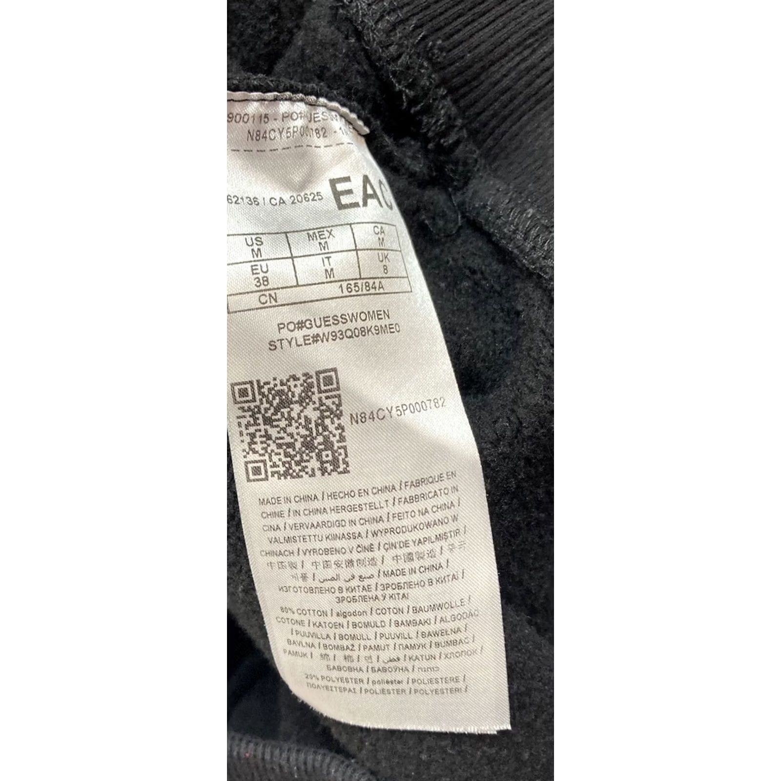 Guess GUESS 88rising Dragon Graphic Crop Pullover Hoodie Women Medium Black Size M / US 6-8 / IT 42-44 - 7 Thumbnail