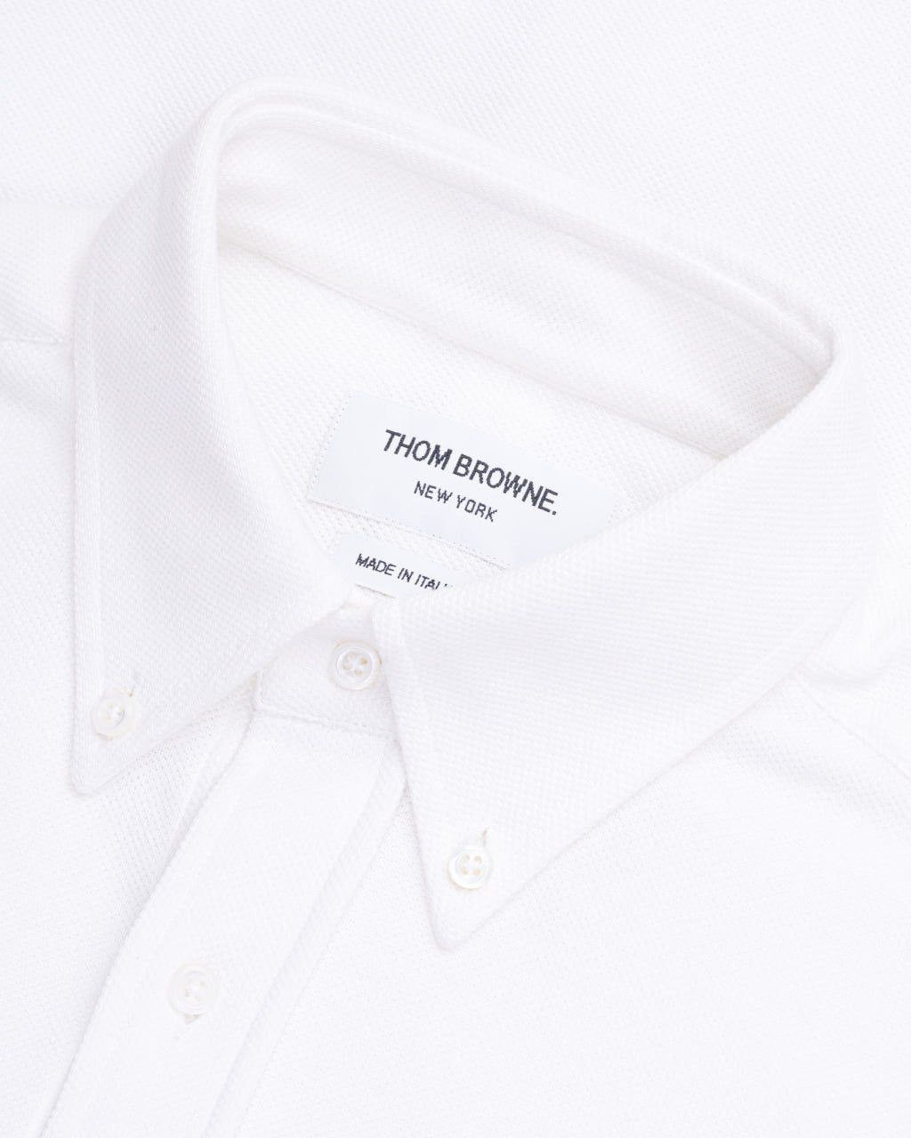 Thom Browne THOM BROWNE / Oxford Striped Grosgrain Armband Classic Shirt Size US M / EU 48-50 / 2 - 1 Thumbnail