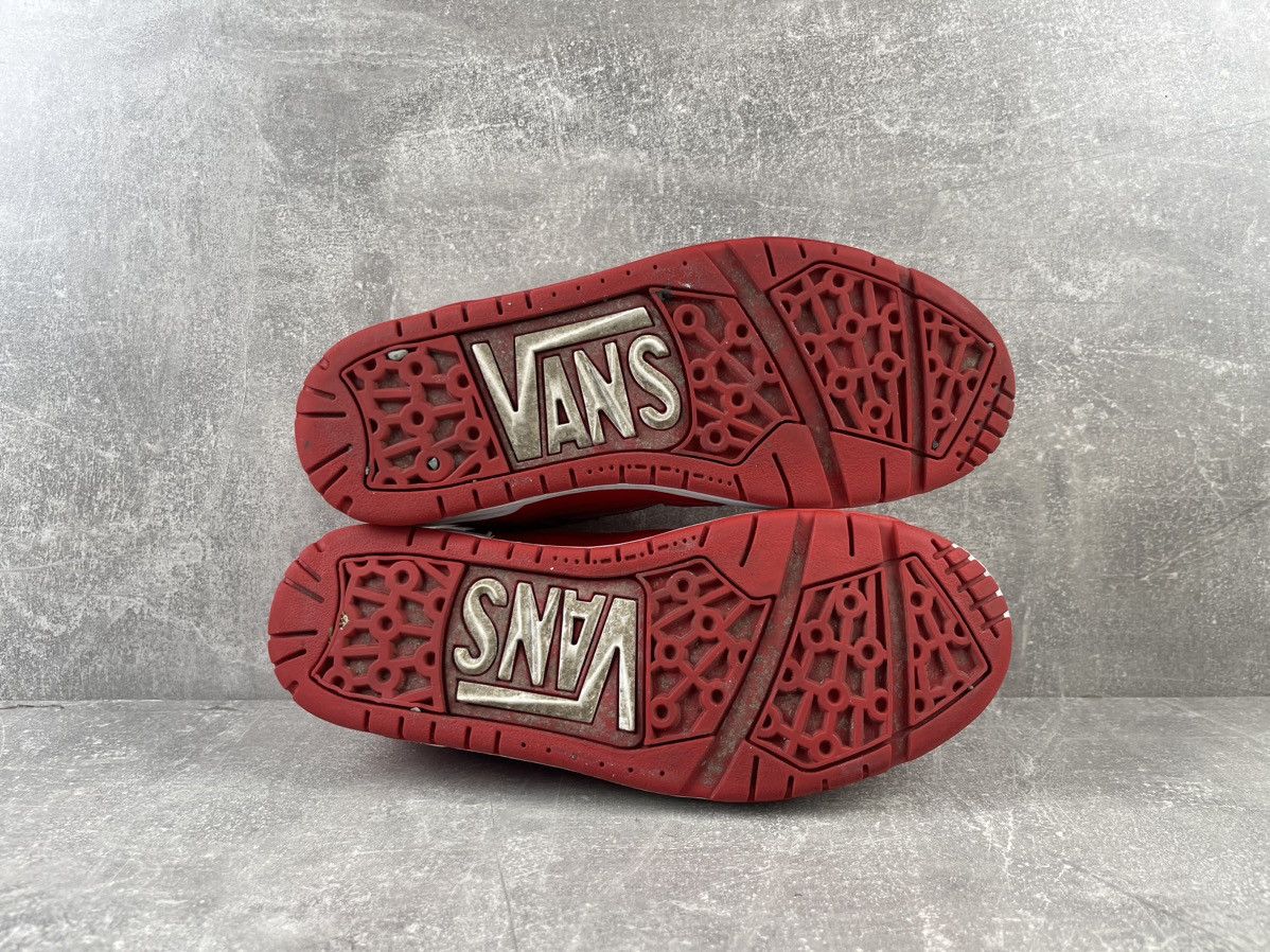 Shorty's Skateboards × Vans × Vintage Vans 00s Archive Fatty Red Skate Sneakers Shoes Size US 8 / EU 41 - 8 Thumbnail
