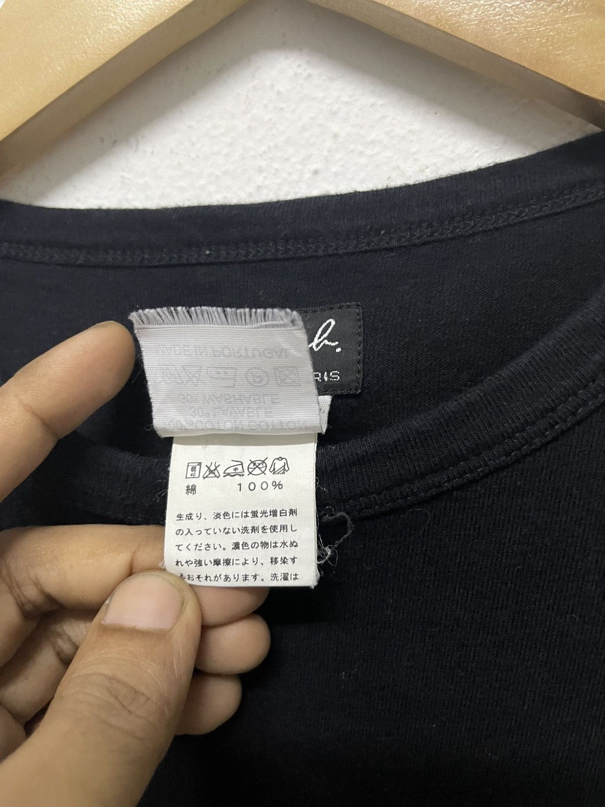 Designer × Vintage × agnes b. 90s AGNES B LONG SLEEVE TSHIRT SPELL OUT MADE IN PORTUGAL Size M / US 6-8 / IT 42-44 - 9 Thumbnail