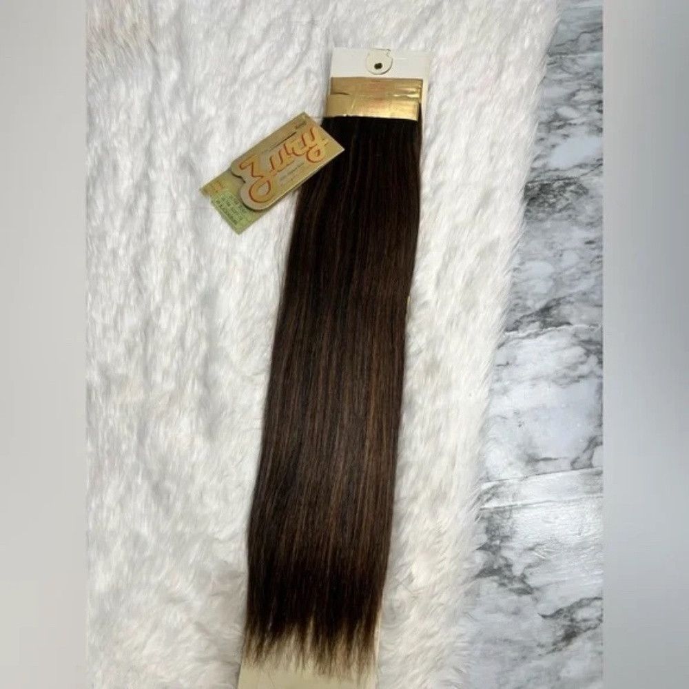 Other Ultra Silky 100% Human hair extensions 18 In long Black wit Size ONE SIZE - 5 Thumbnail