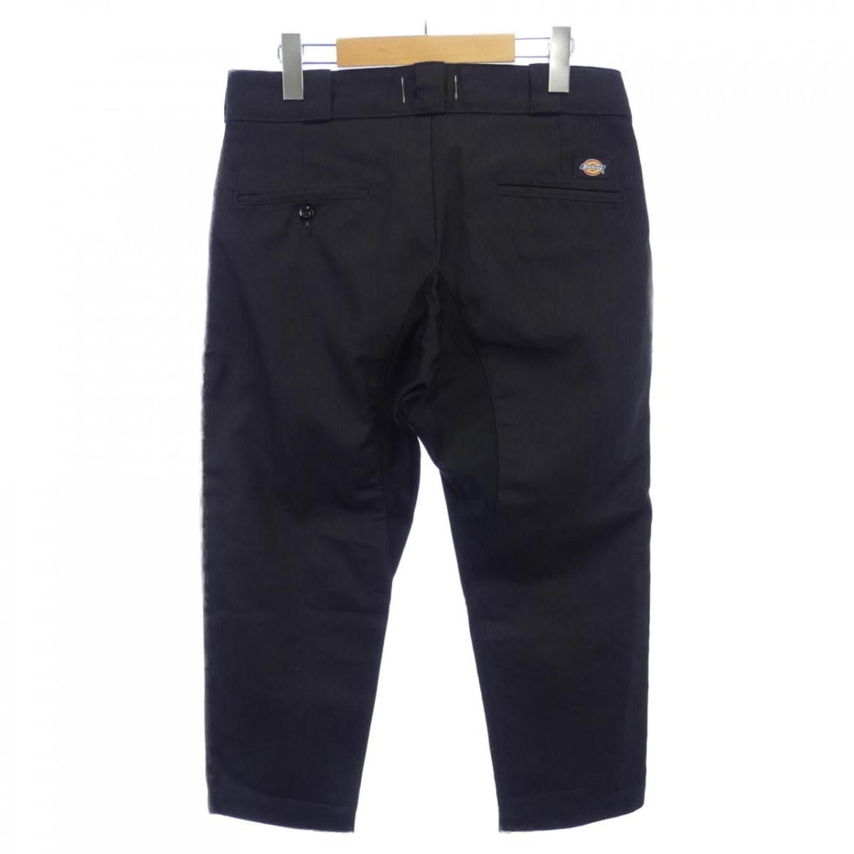 Junya Watanabe Cropped Pants Plain Polyester Long Black Size US 33 - 2 Thumbnail