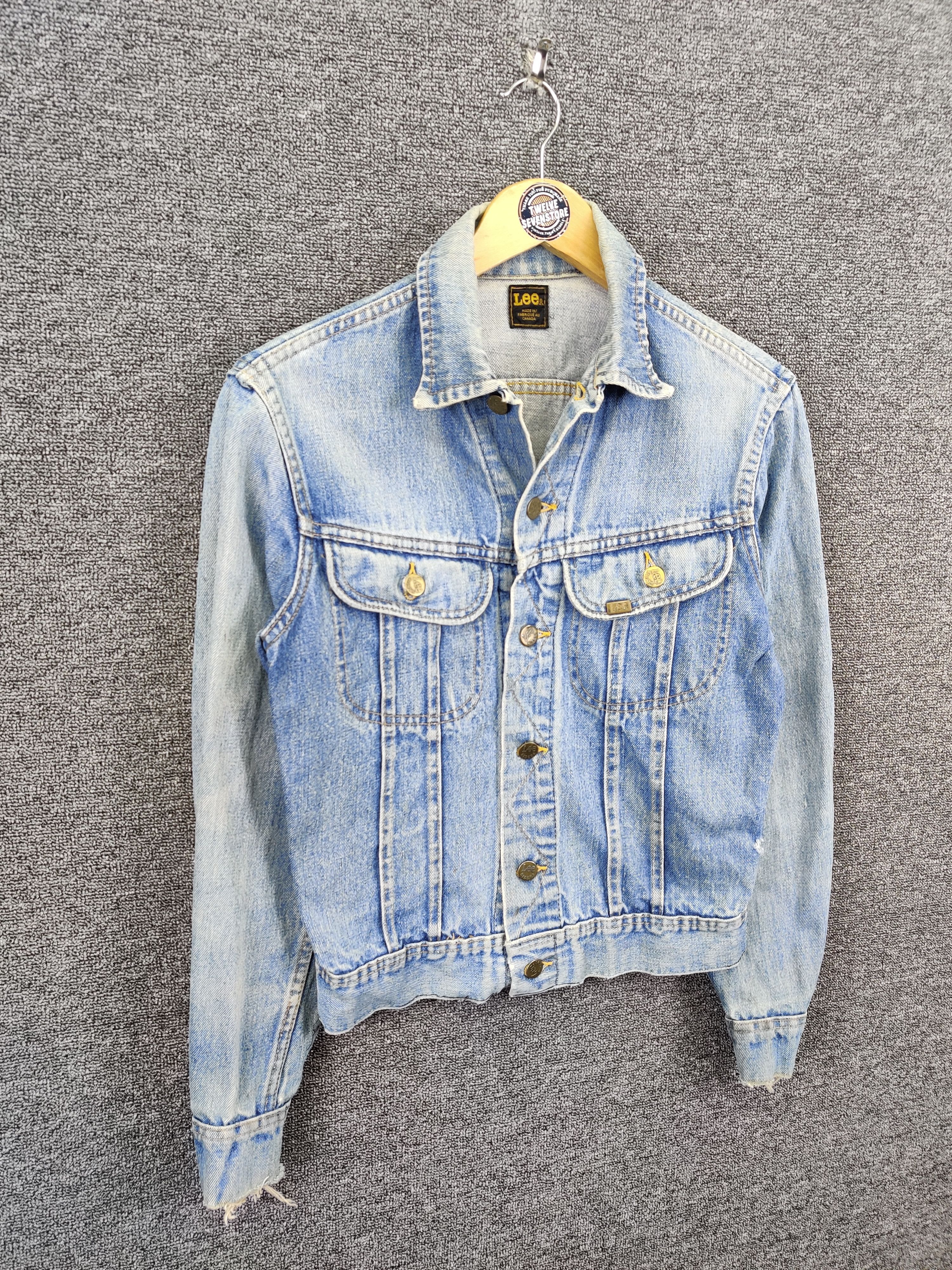 Lee Vintage 90's Lee Riders Trucker Denim Jacket Size US S / EU 44-46 / 1 - 7 Thumbnail