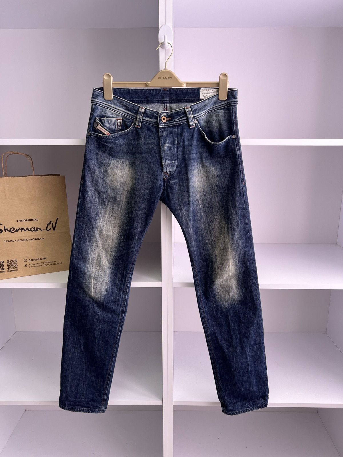 Diesel × Vintage Vintage Diesel Darron Archival Jeans Size US 32 / EU 48 - 4 Thumbnail