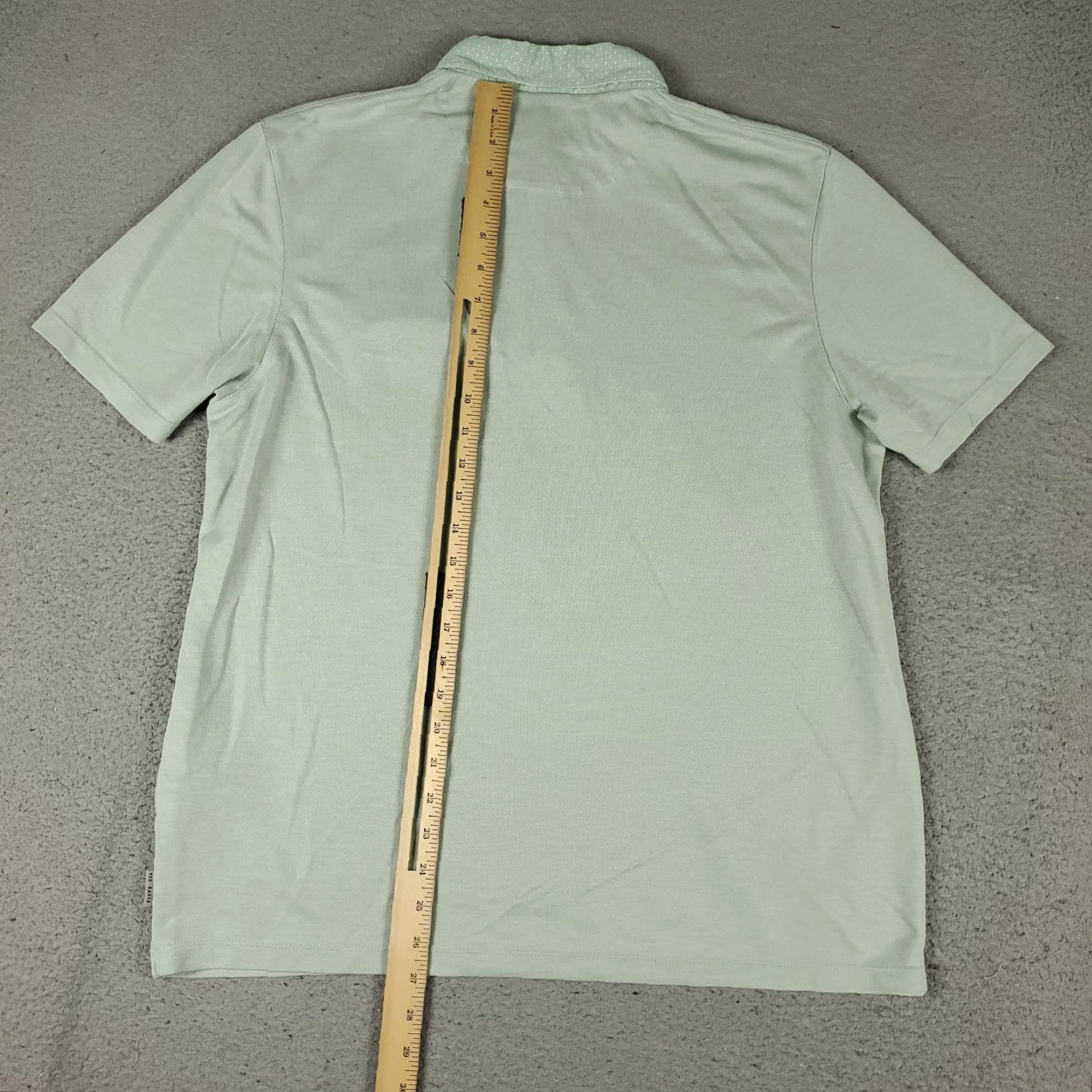 Ted Baker Ted Baker London Polo Shirt Mens Size 5 Green Pocket Casual Short Sleeve Size US S / EU 44-46 / 1 - 3 Thumbnail