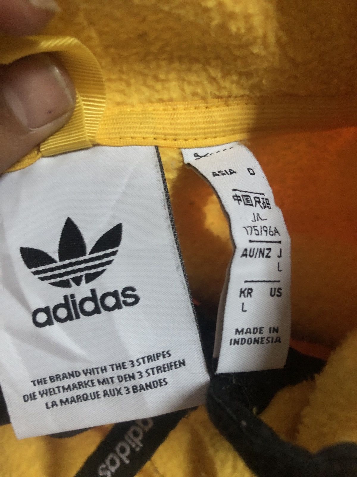 Adidas Adidas Adventure Fleece Half Zipper Pull Over Size US L / EU 52-54 / 3 - 4 Thumbnail