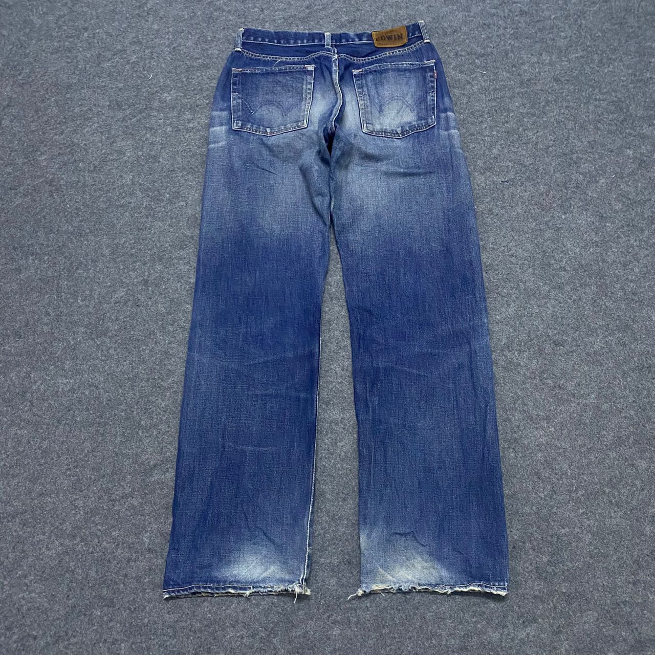 Edwin 💥Vintage Edwin Selvedge Redline Distressed Denim Size US 32 / EU 48 - 3 Thumbnail