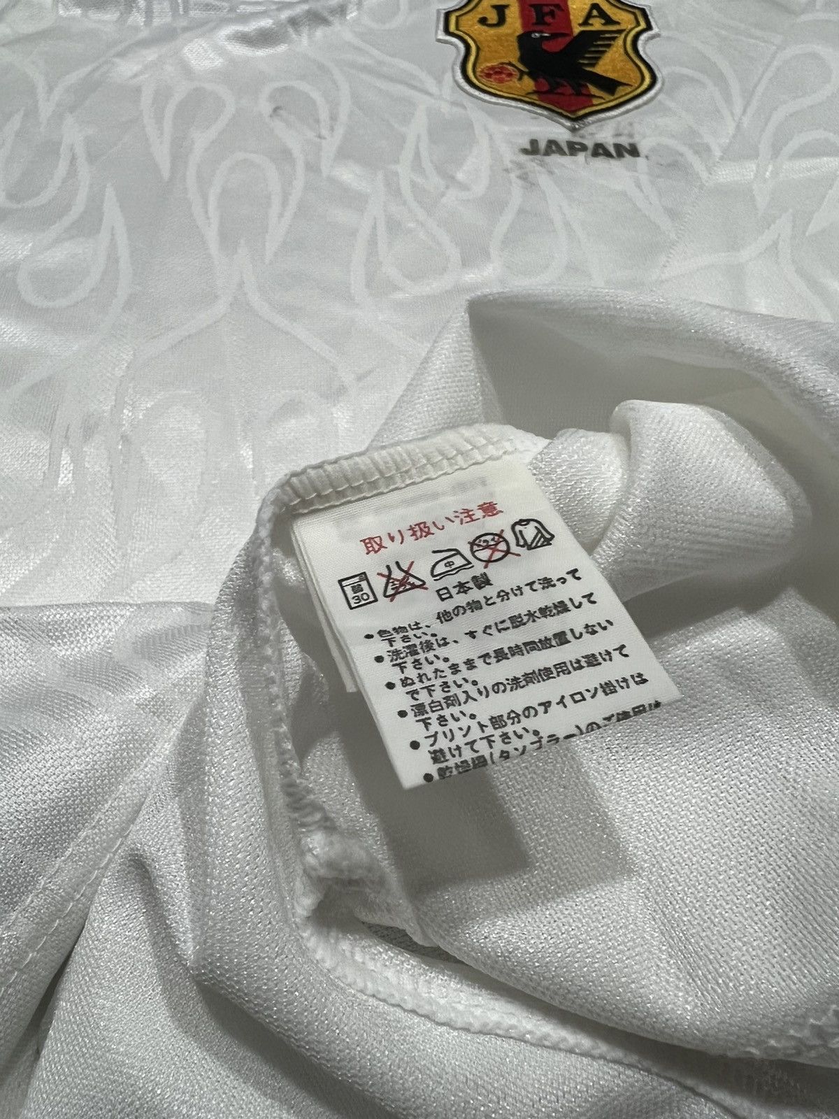 Asics Japan 1998 Asics Away Longsleeve Jersey Size US XL / EU 56 / 4 - 14 Thumbnail