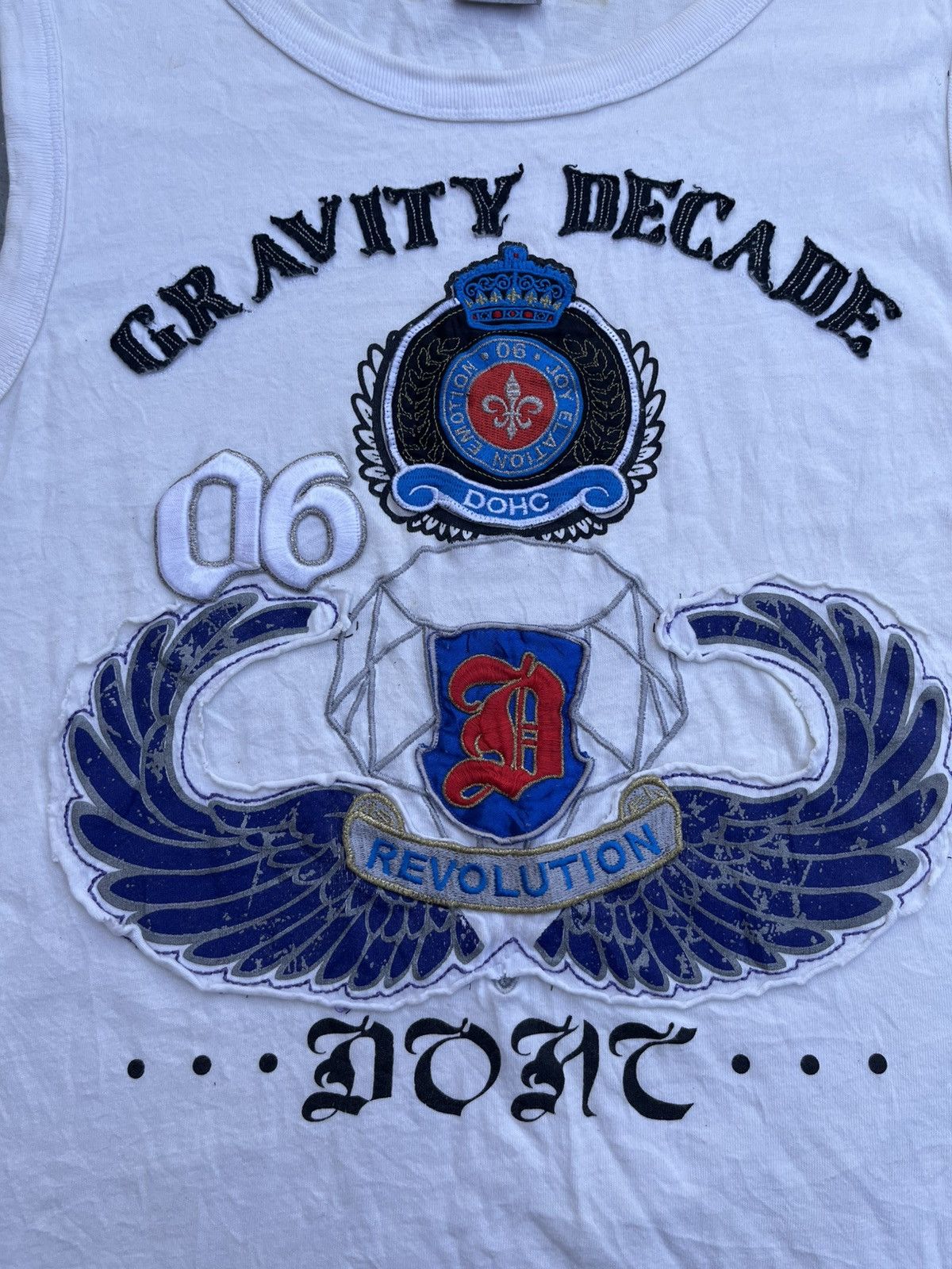 If Six Was Nine × Japanese Brand × Le Grande Bleu (L.G.B.) DOHC GRAVITY DECADE GOTHIC TANKTOP Y2K Size US M / EU 48-50 / 2 - 8 Thumbnail