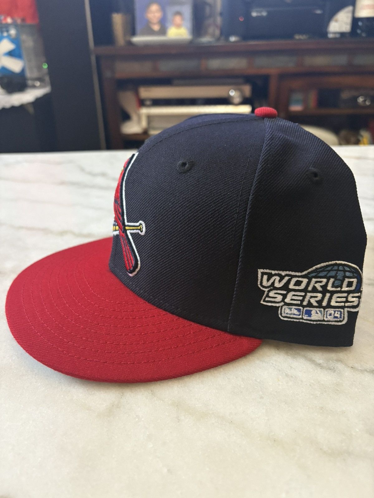 New Era New Era St Louis Cardinals 2004 World Series 7 1/2 Size ONE SIZE - 2 Thumbnail