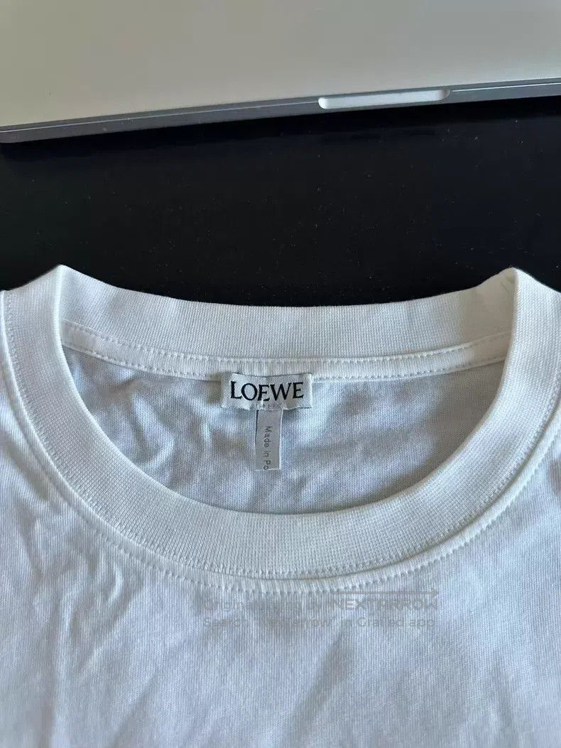 Loewe Loewe White pocket embroidered logo long-sleeve Size M / US 6-8 / IT 42-44 - 3 Thumbnail