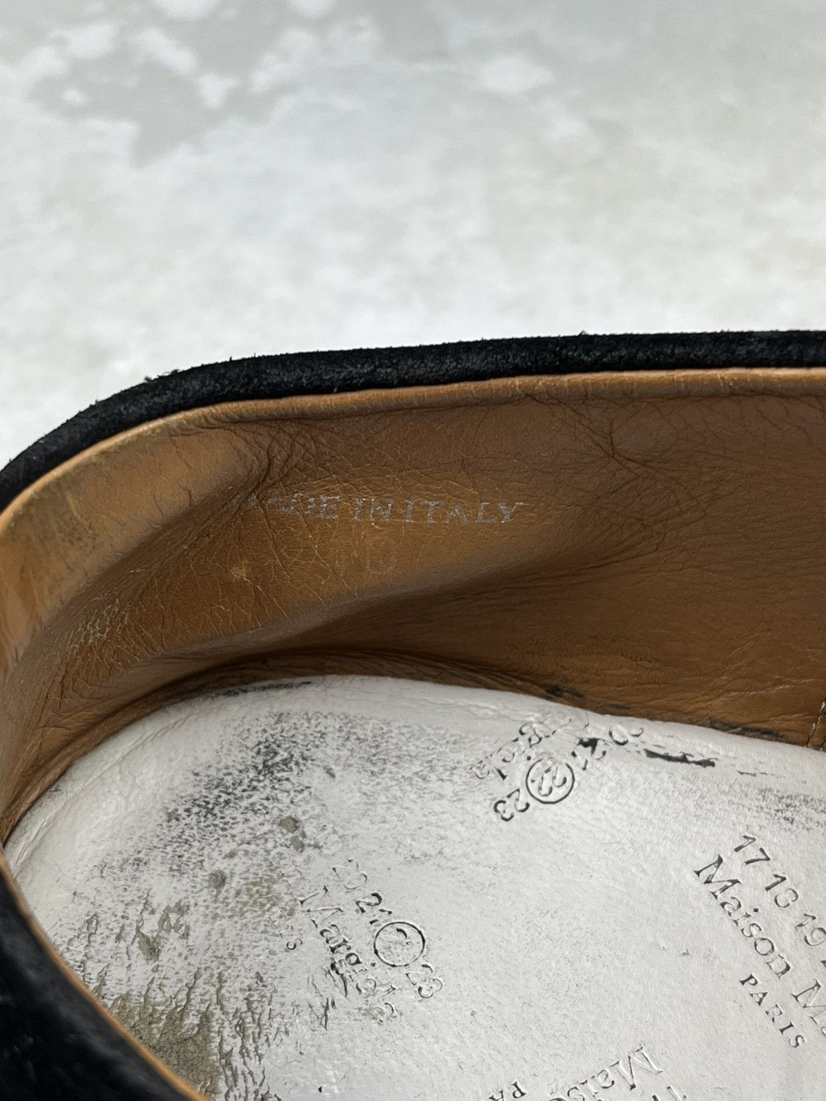 Maison Margiela Maison Margiela Waxed Suede Vibram Lug Sole Derbies Size US 8 / EU 41 - 12 Thumbnail