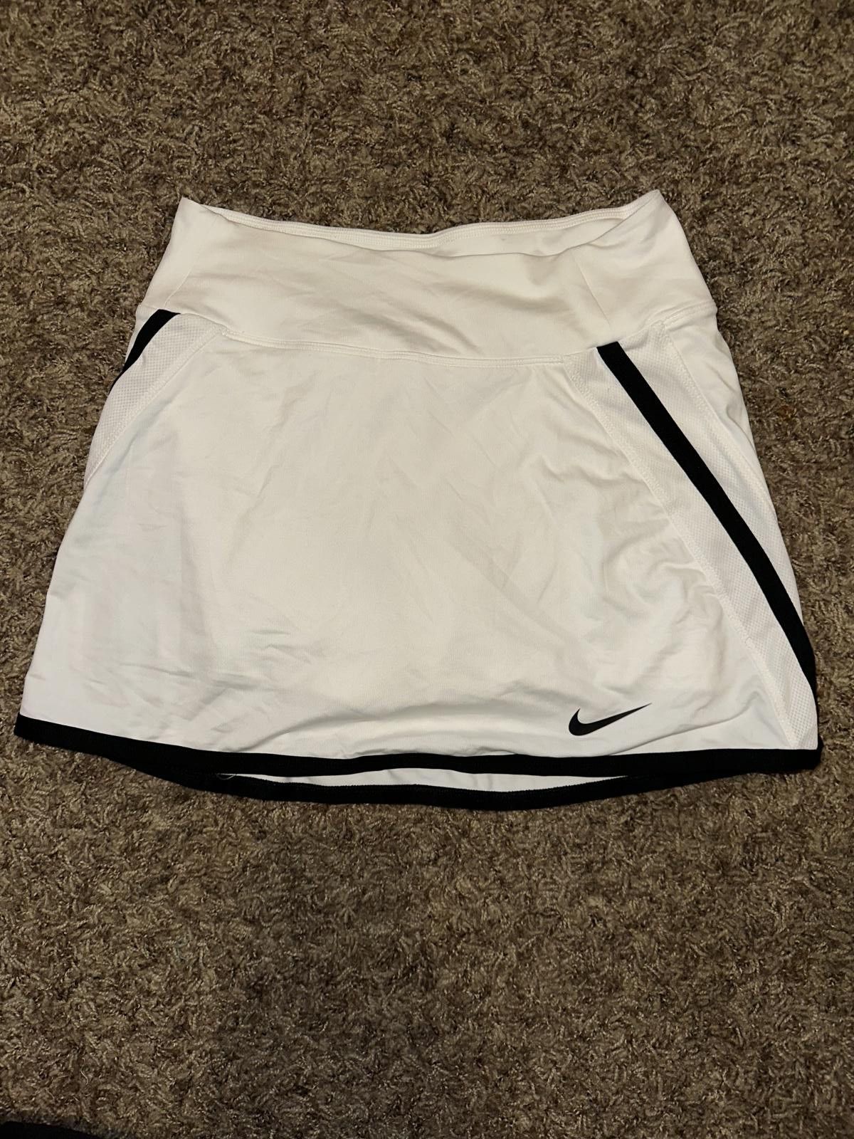 Nike Nike Women’s Power White/Black Skort Size 26" / US 2 / IT 38 - 1 Thumbnail