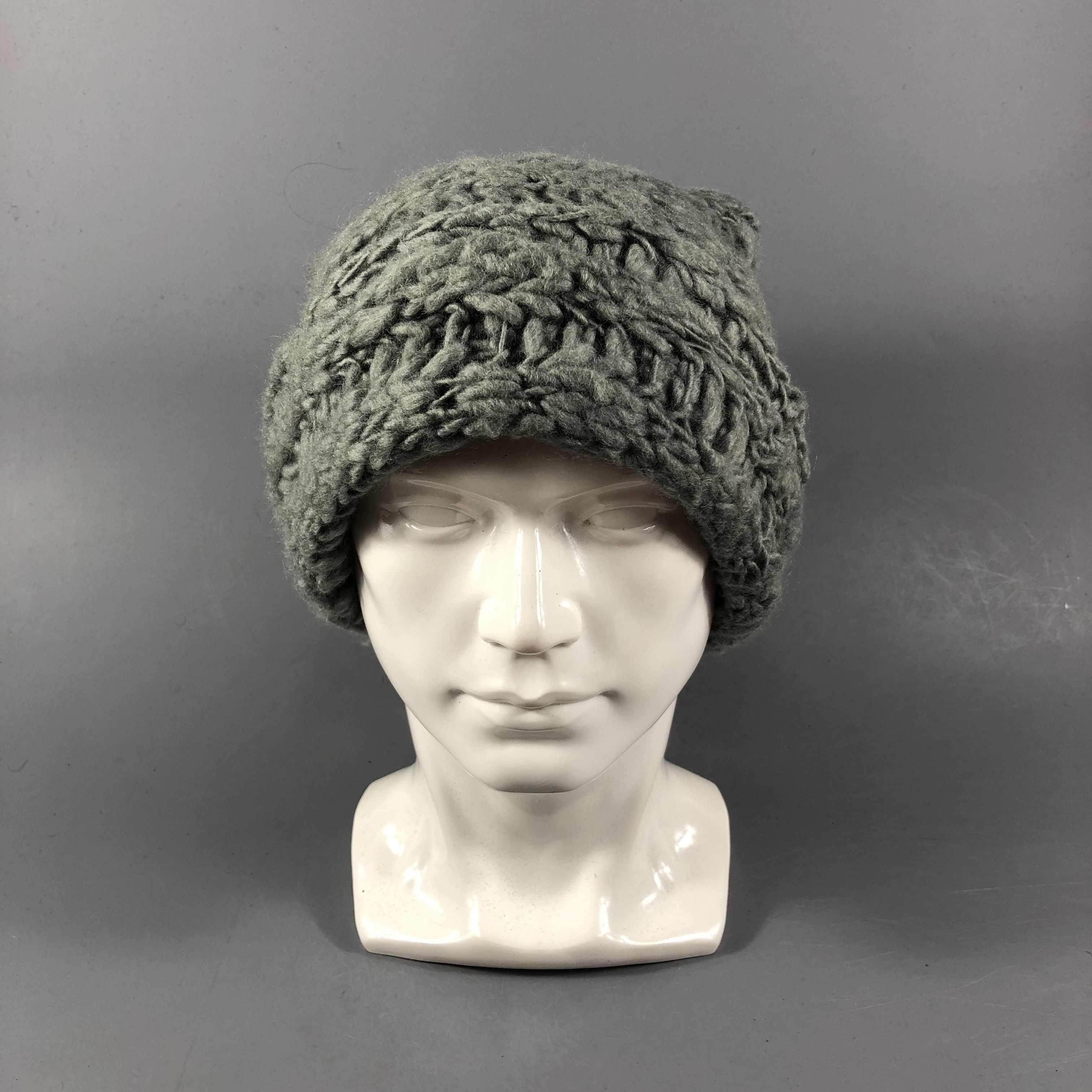 image of Ca4La Knit Slouchy Wool Bobble Beanie Snowcap Snow Hat B903, Men's