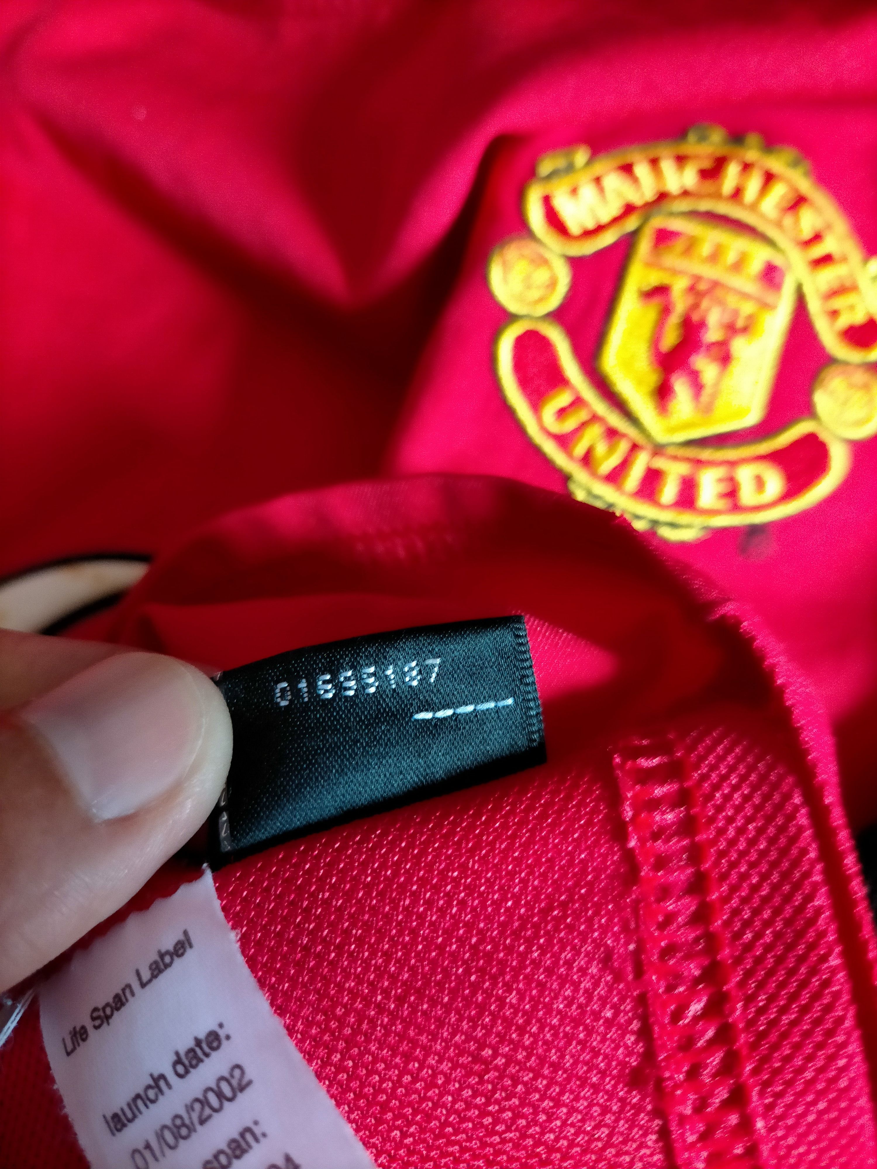 Nike Vintage 2002-2004 Manchester United Jersey Size US S / EU 44-46 / 1 - 13 Thumbnail