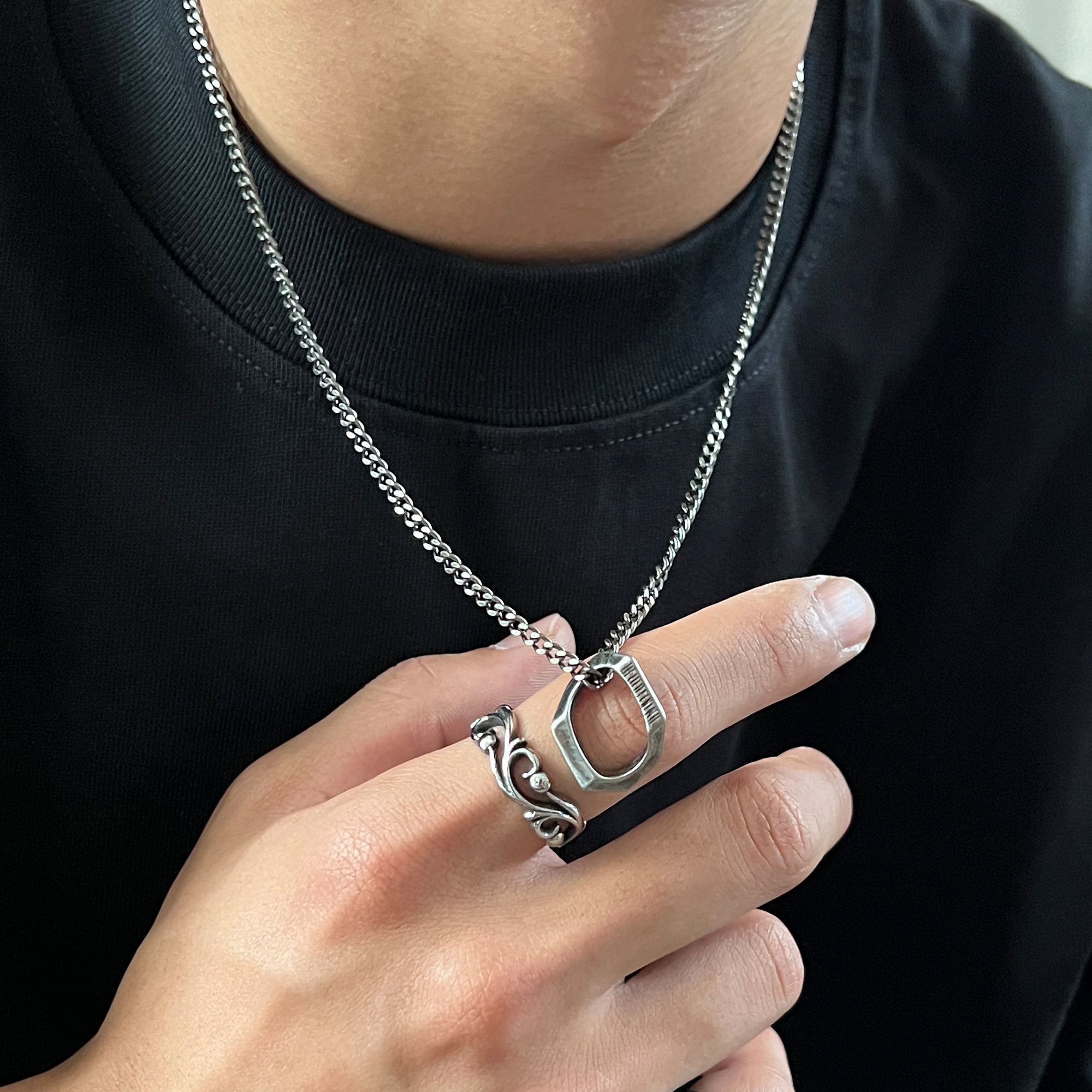 Other Vintage STEAL! Y2K Chains Necklace Chain Size ONE SIZE - 2 Thumbnail