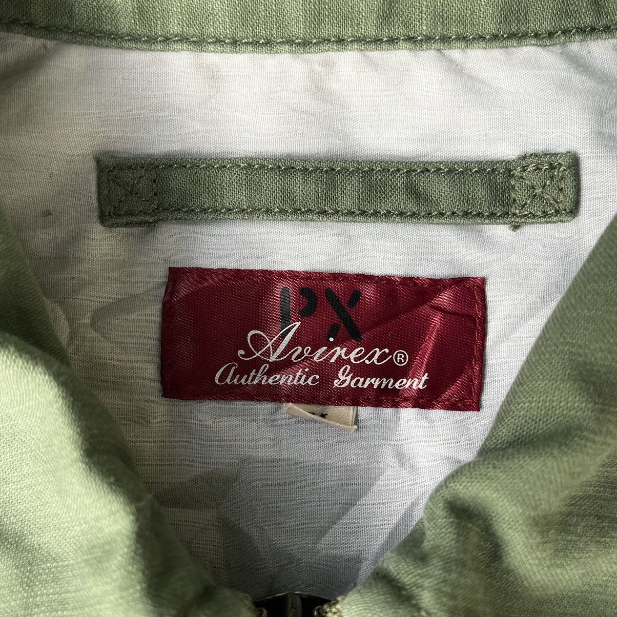 Avirex VINTAGE AVIREX MILITARY SUKAJAN EMBROIDERY COLLAR ZIP JACKET Size US S / EU 44-46 / 1 - 19 Thumbnail