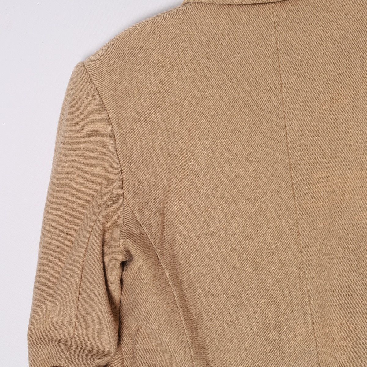 Ralph Lauren Ralph Lauren Beige Cotton Blazer Jacket Elbow Patch Size M / US 6-8 / IT 42-44 - 12 Thumbnail