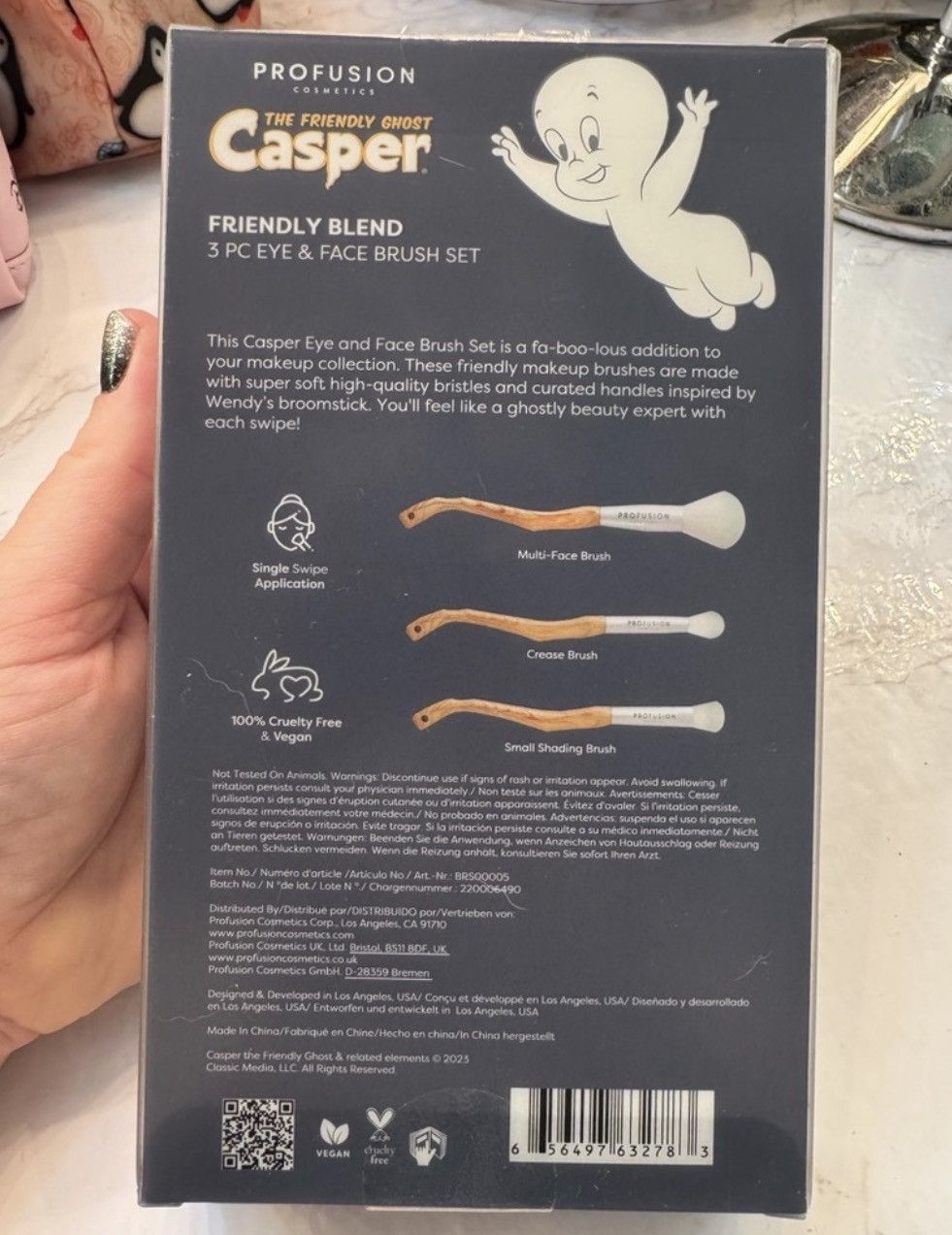 Other NEW Profusion Cosmetics Casper the Friendly Ghost Brush Set Size ONE SIZE - 4 Thumbnail