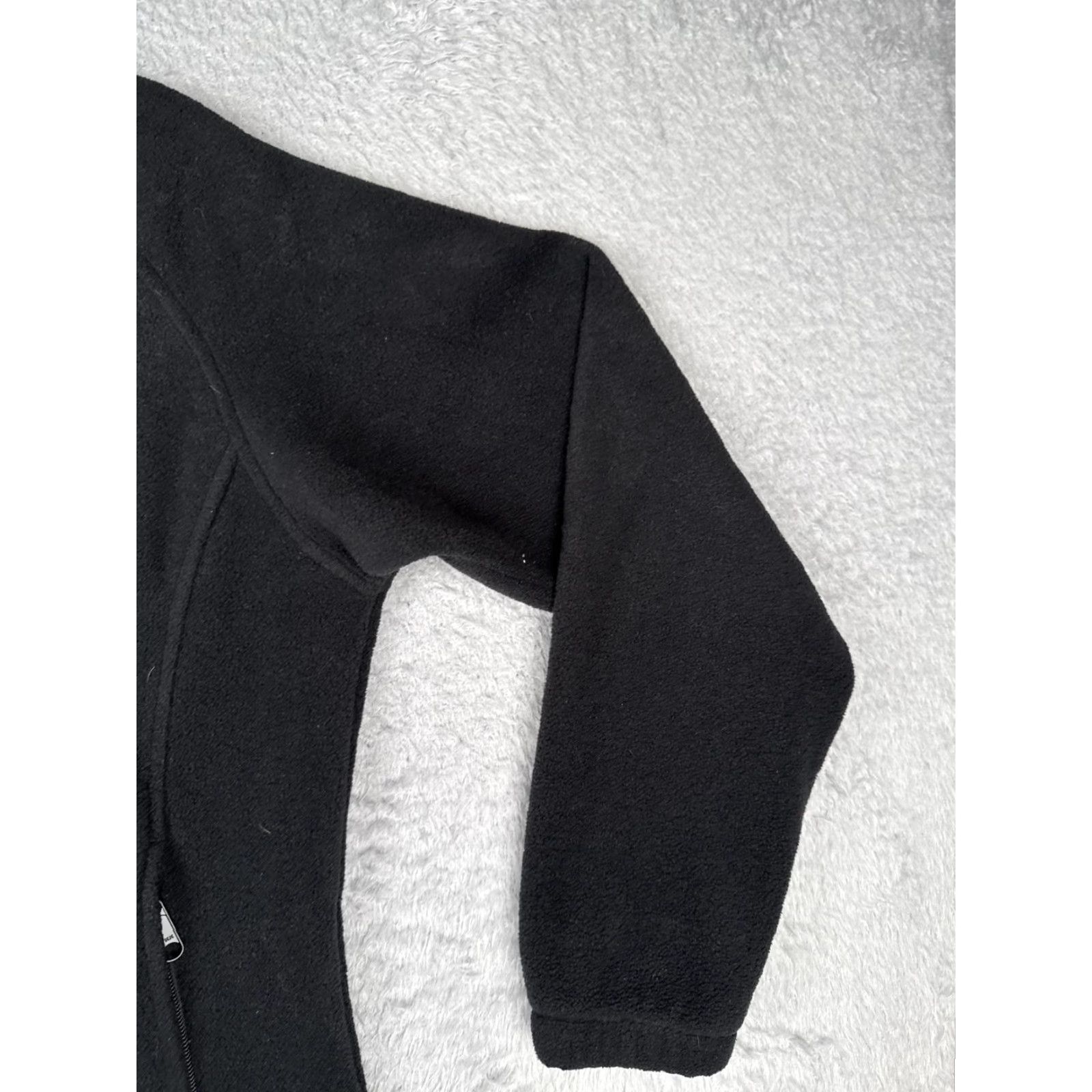 Vintage Columbia Fleece Jacket Womens Small Black Full Zip Outdoor Hiking Warm Casual Size S / US 4 / IT 40 - 5 Thumbnail