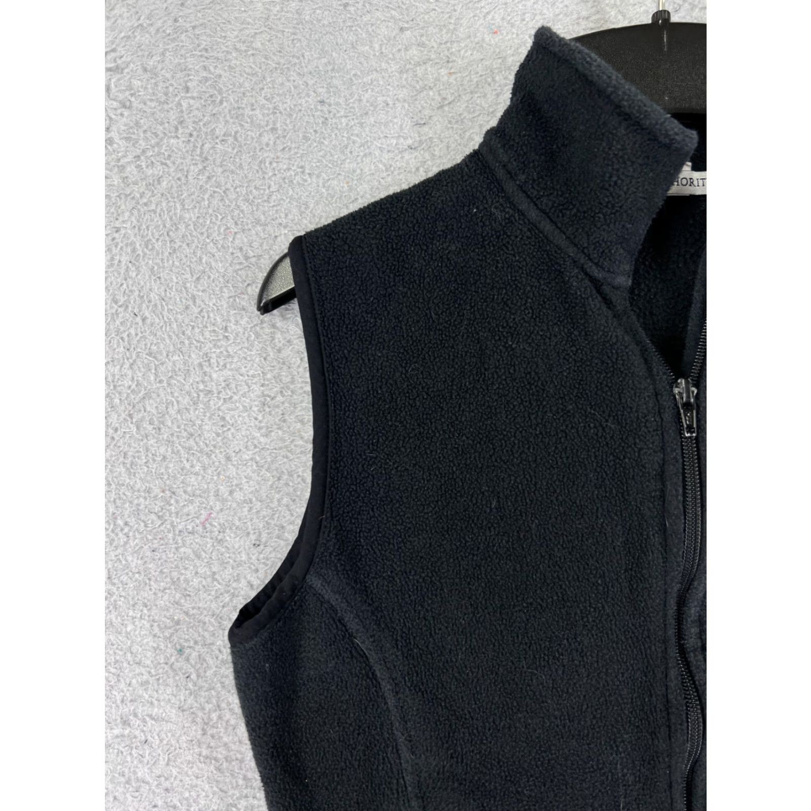Port Authority Port Authority Vest Womens Small Black Full Zip Polyester Fleece Pockets Size S / US 4 / IT 40 - 6 Thumbnail