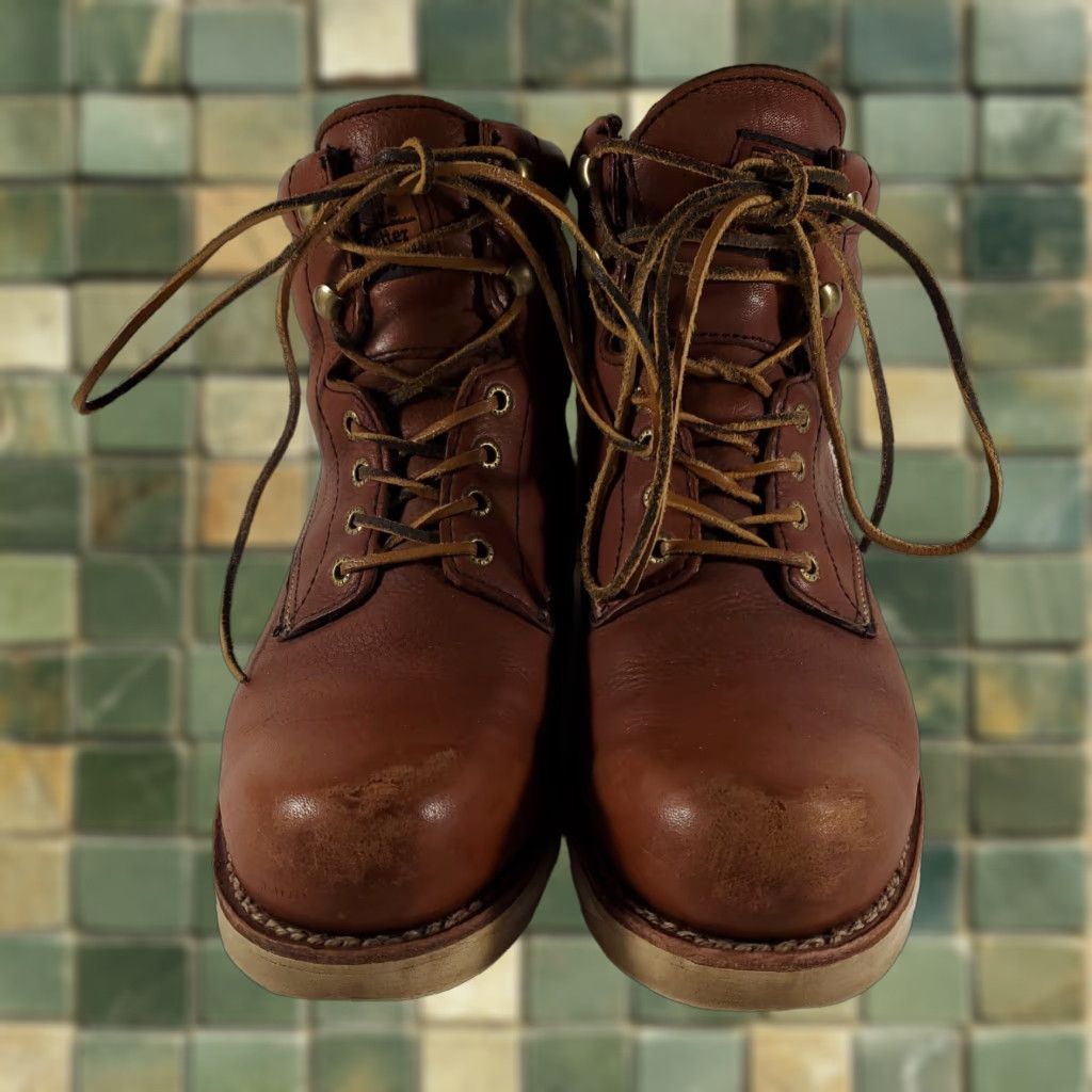 Vintage VINTAGE Irish Setter Wingshooter Upland Leather Boots Brown Mens 9 Shoe Boots Hiking Leather Outsole Brown Men 9 Size US 9 / EU 42 - 1 Thumbnail