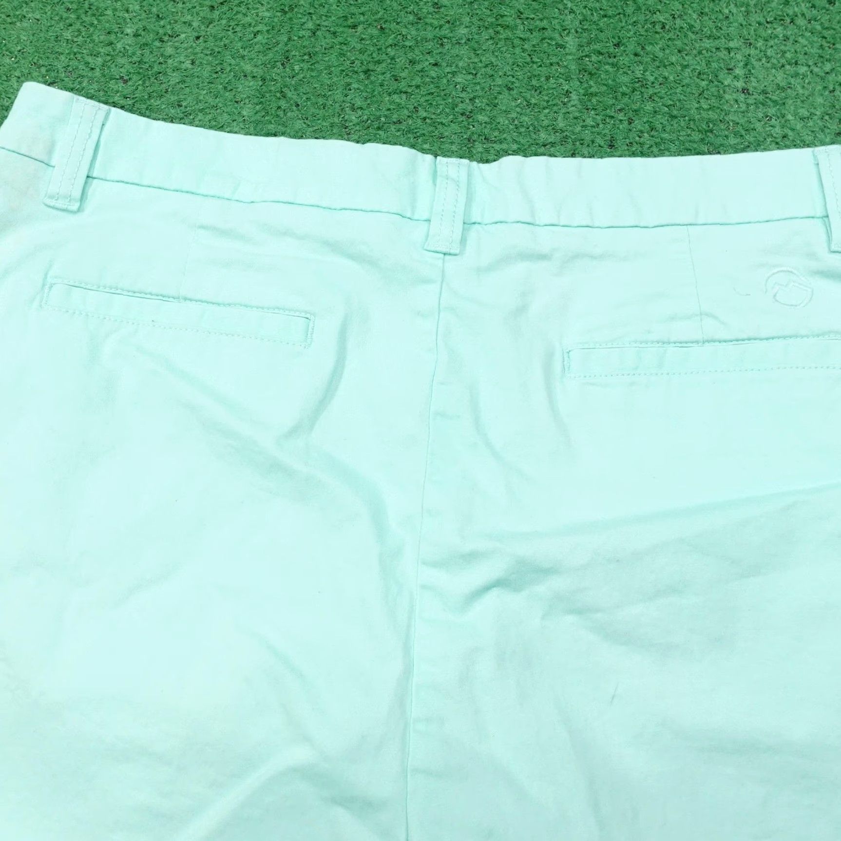 Vintage Magellan Outdoors Shorts Womens 16 Green Chino Stretch Twill Casual 38x4.5 Size 38" / US 16 / IT 52 - 4 Thumbnail