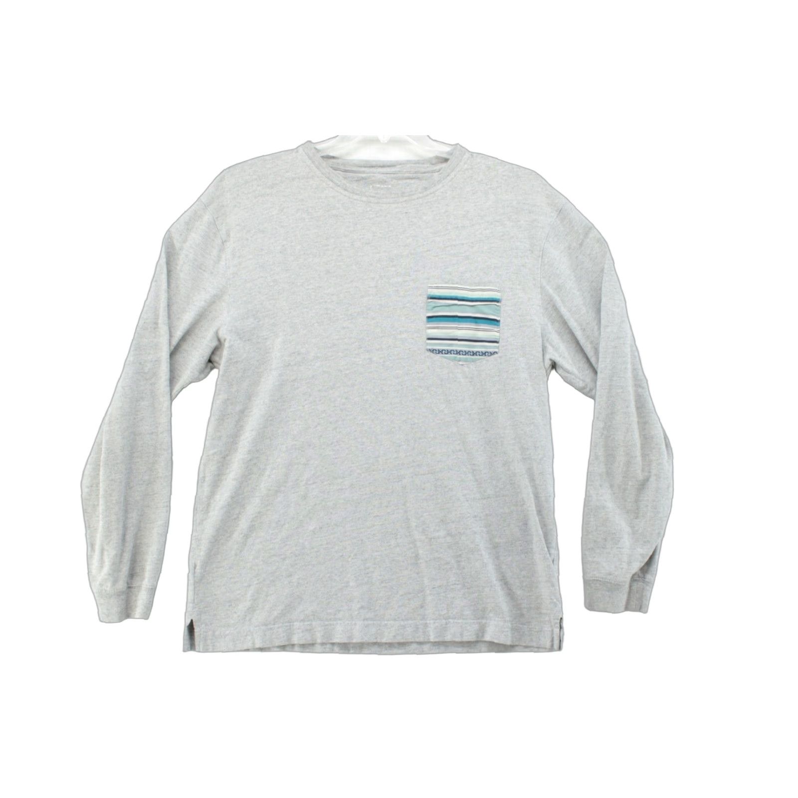 Pendleton VINTAGE Pendleton Surf T Shirt Men's Medium Gray Designer Pocket Longsleeve 100% Cotton Size US M / EU 48-50 / 2 - 1 Thumbnail