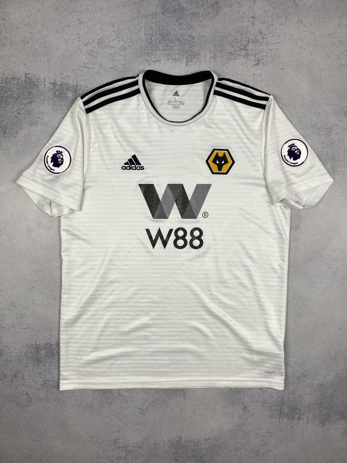 Adidas Adidas Wolverhampton Soccer Jersey Football Size L Size US L / EU 52-54 / 3 - 2 Thumbnail
