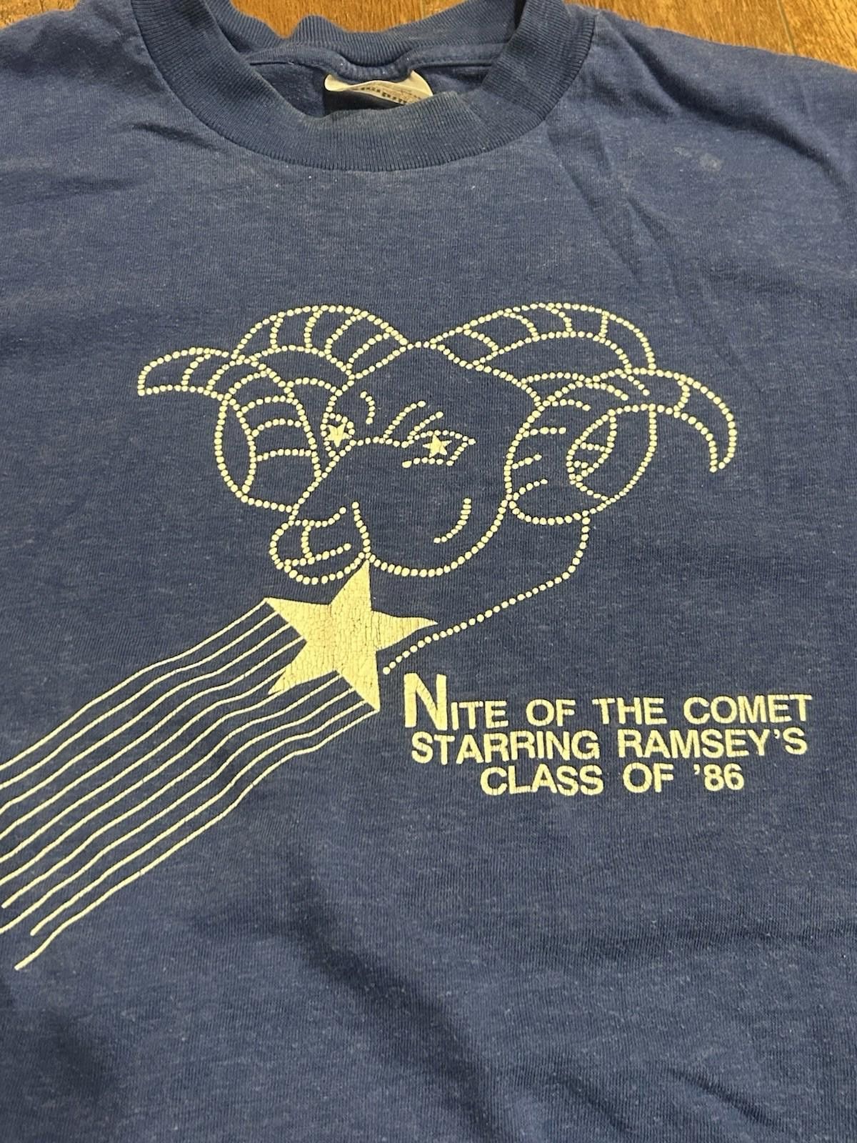 Other Vintage 80s Stedman Made in USA XL T-Shirt Cropped 21x24 Size US XL / EU 56 / 4 - 3 Thumbnail