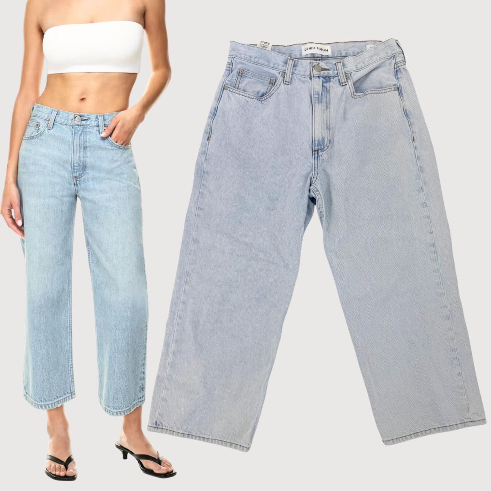 Other Aritzia Denim Forum 90s Iggy Cropped Jeans 28 Size 28" / US 6 / IT 42 - 1 Thumbnail