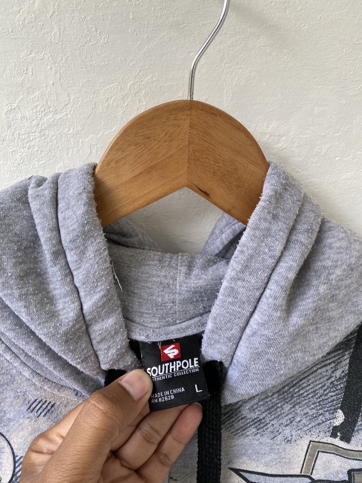 Southpole Vintage Y2K Southpole Zip Hoodie All Over Print Size US L / EU 52-54 / 3 - 3 Thumbnail